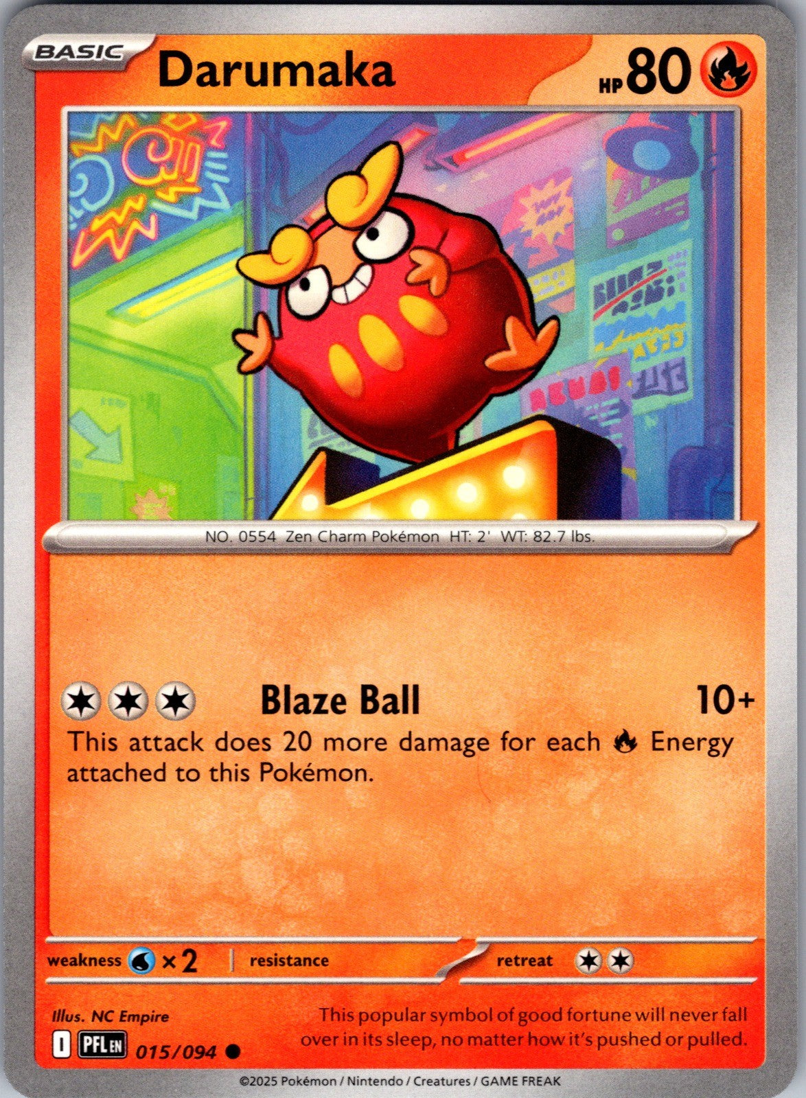 Darumaka Common ME02: Phantasmal Flames 015/094 LP