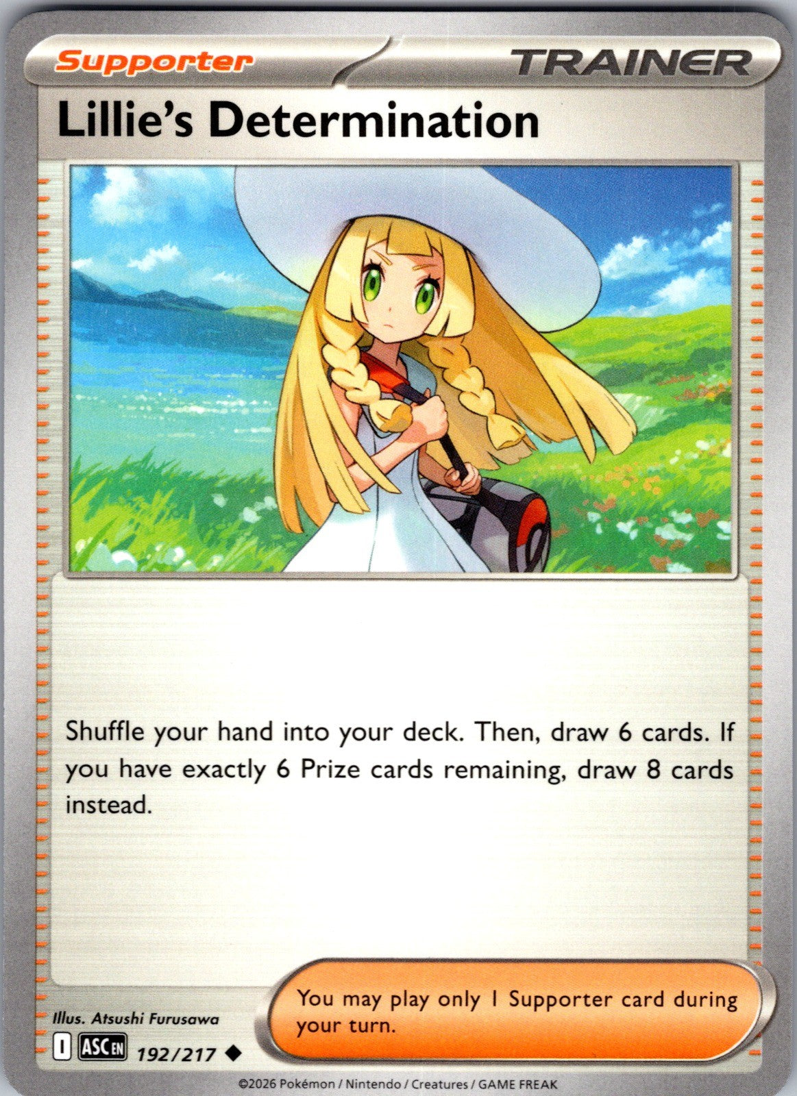 Lillie's Determination Uncommon ME: Ascended Heroes 192/217 LP
