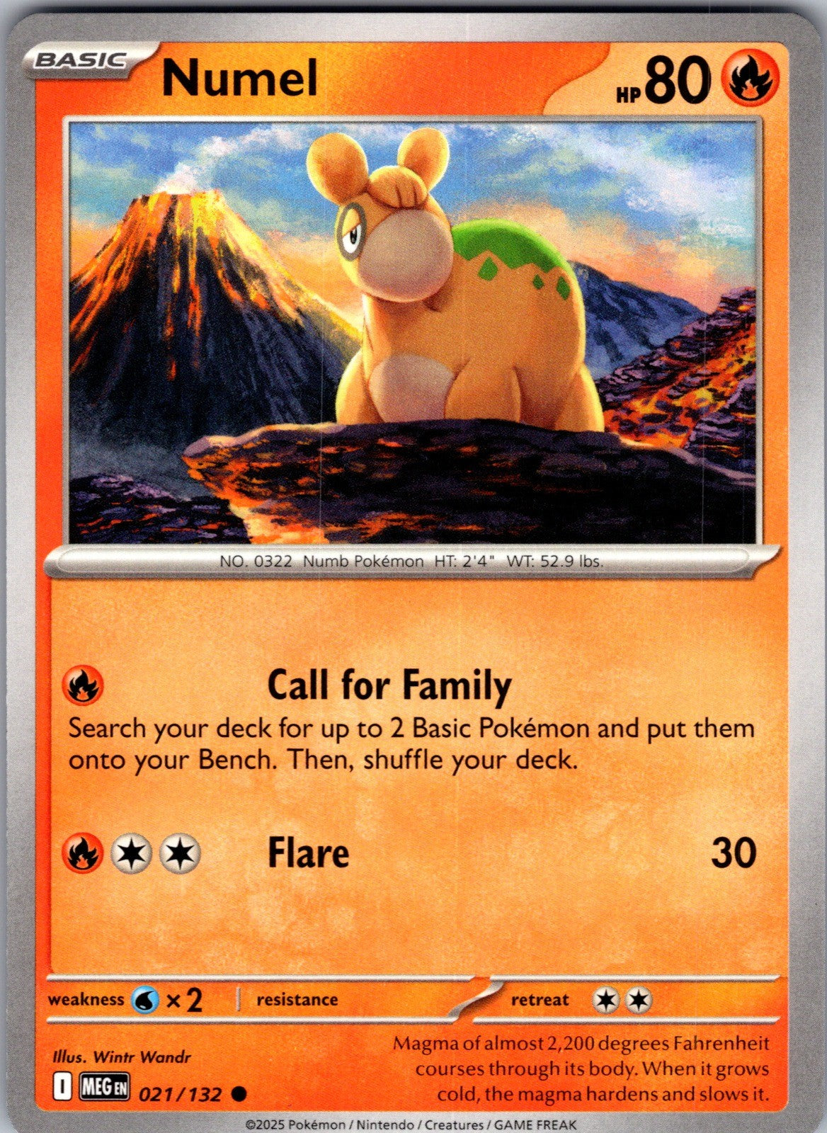 Numel Common ME01: Mega Evolution 021/132 LP