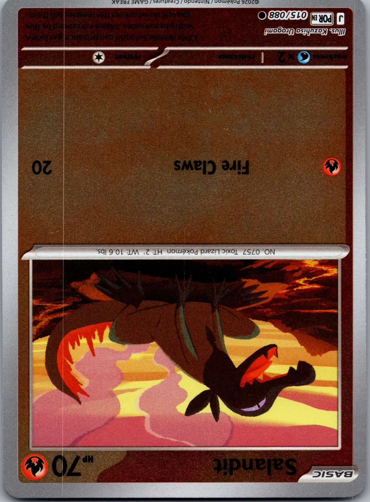Salandit Reverse Holo Common ME03: Perfect Order 015/088 LP
