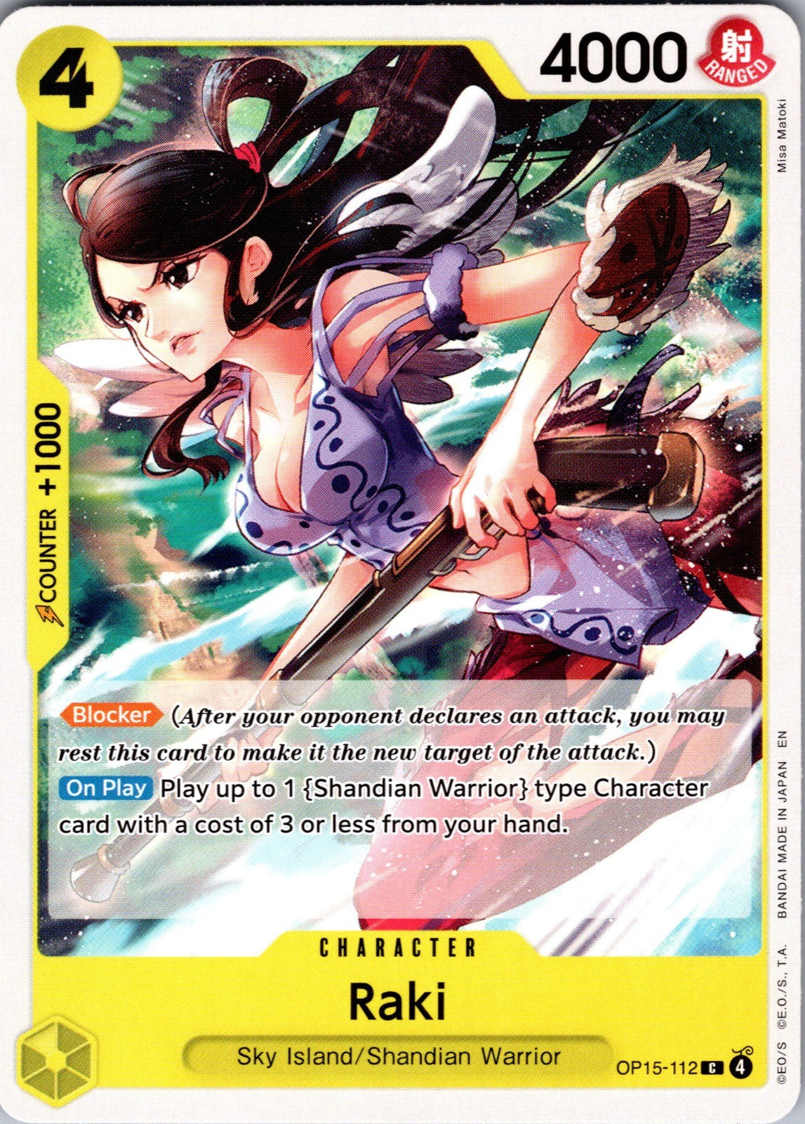 Raki C Adventure on Kami's Island OP15-112 LP