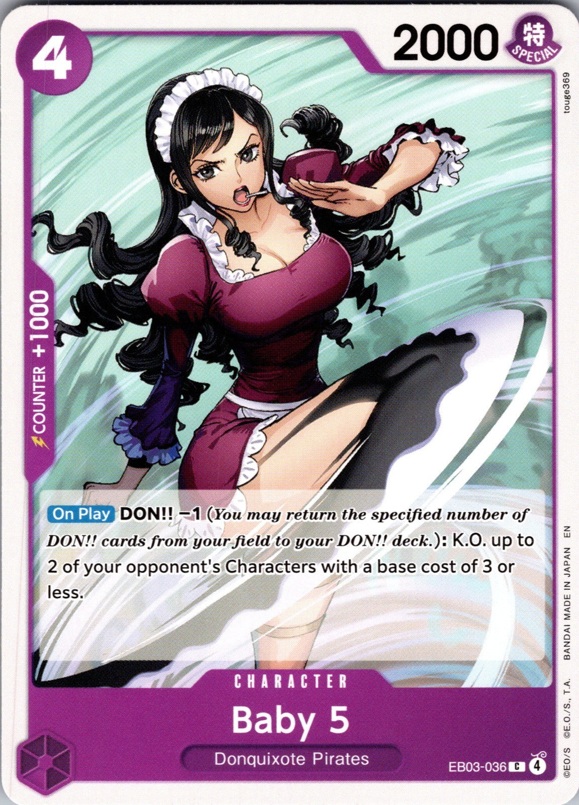 Baby 5 C Extra Booster: One Piece Heroines Edition EB03-036 LP