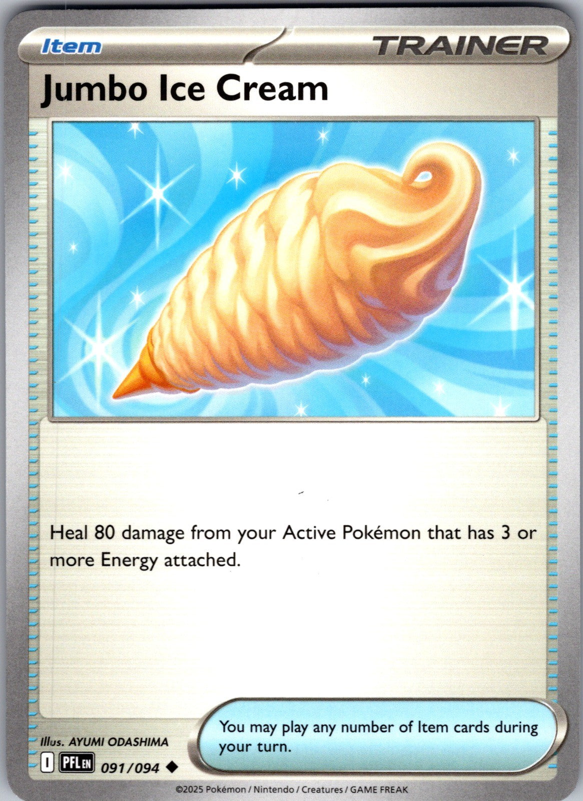 Jumbo Ice Cream Uncommon ME02: Phantasmal Flames 091/094 LP