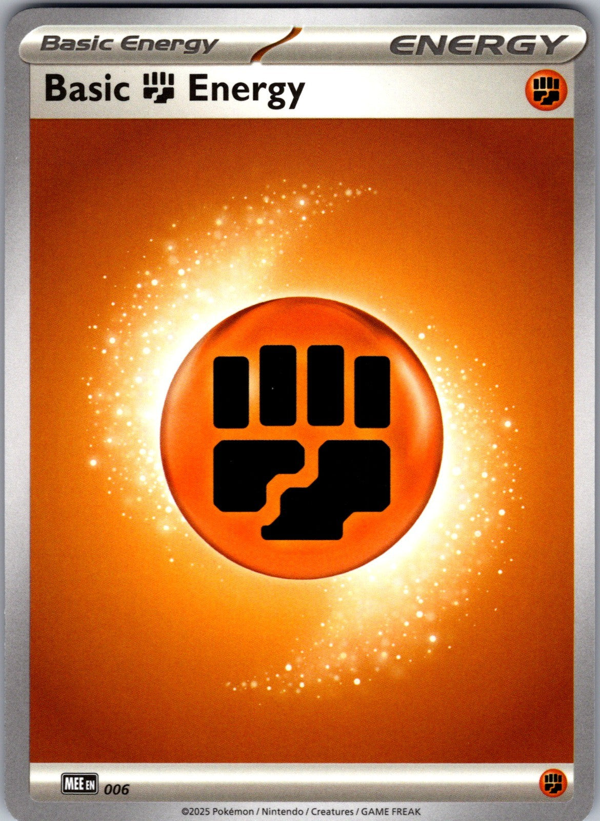 Basic Fighting Energy Common SVE: Scarlet & Violet Energies 006 LP