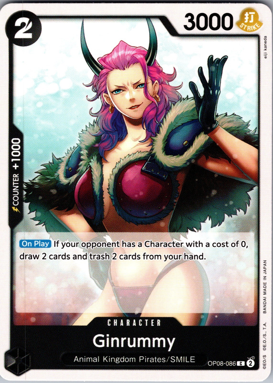 Ginrummy C Two Legends OP08-086 LP