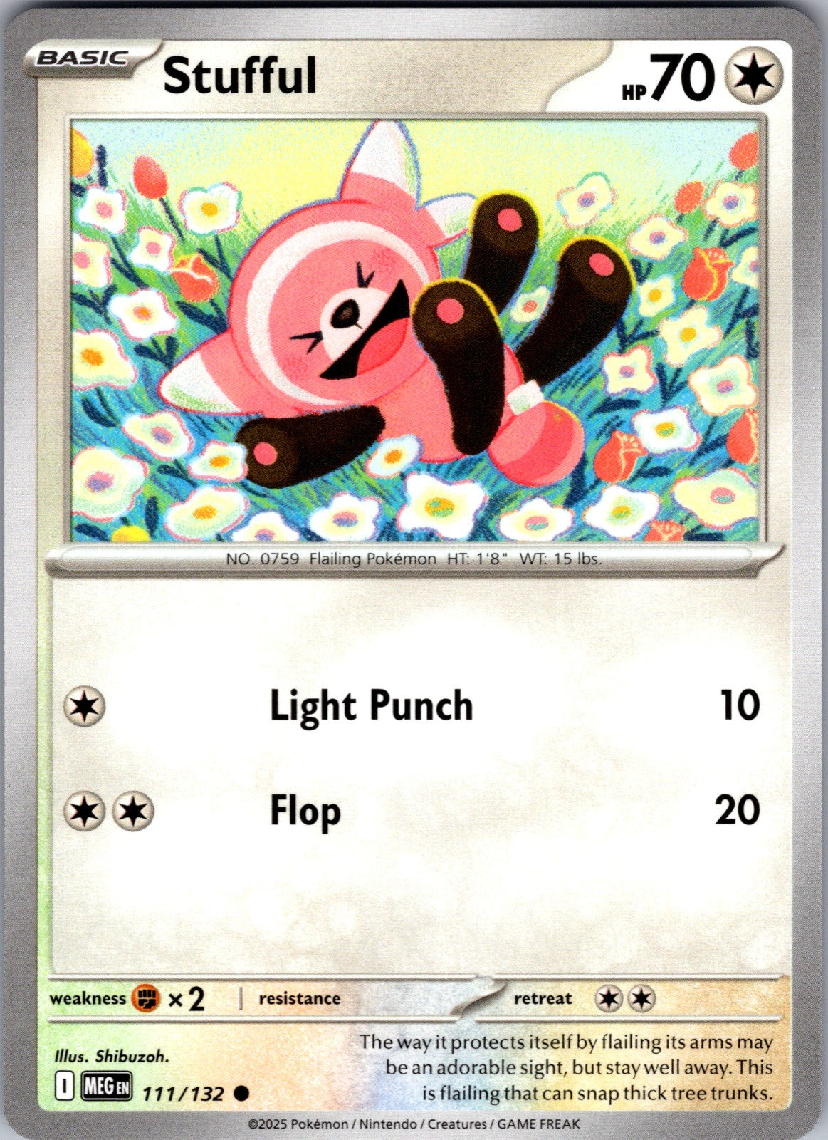 Stufful Common ME01: Mega Evolution 111/132 LP