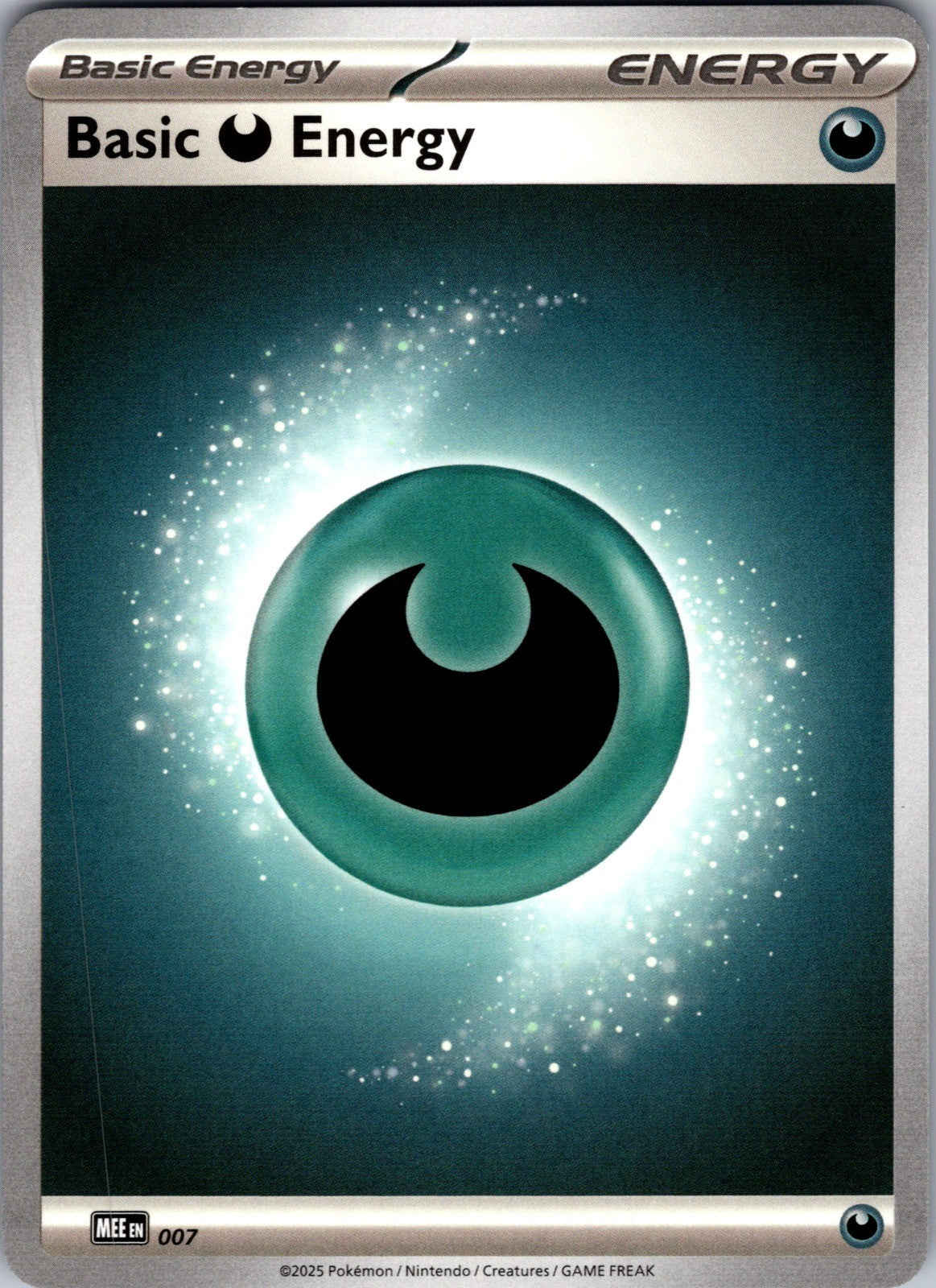 Basic Darkness Energy - 007 Common MEE: Mega Evolution Energies 7 LP