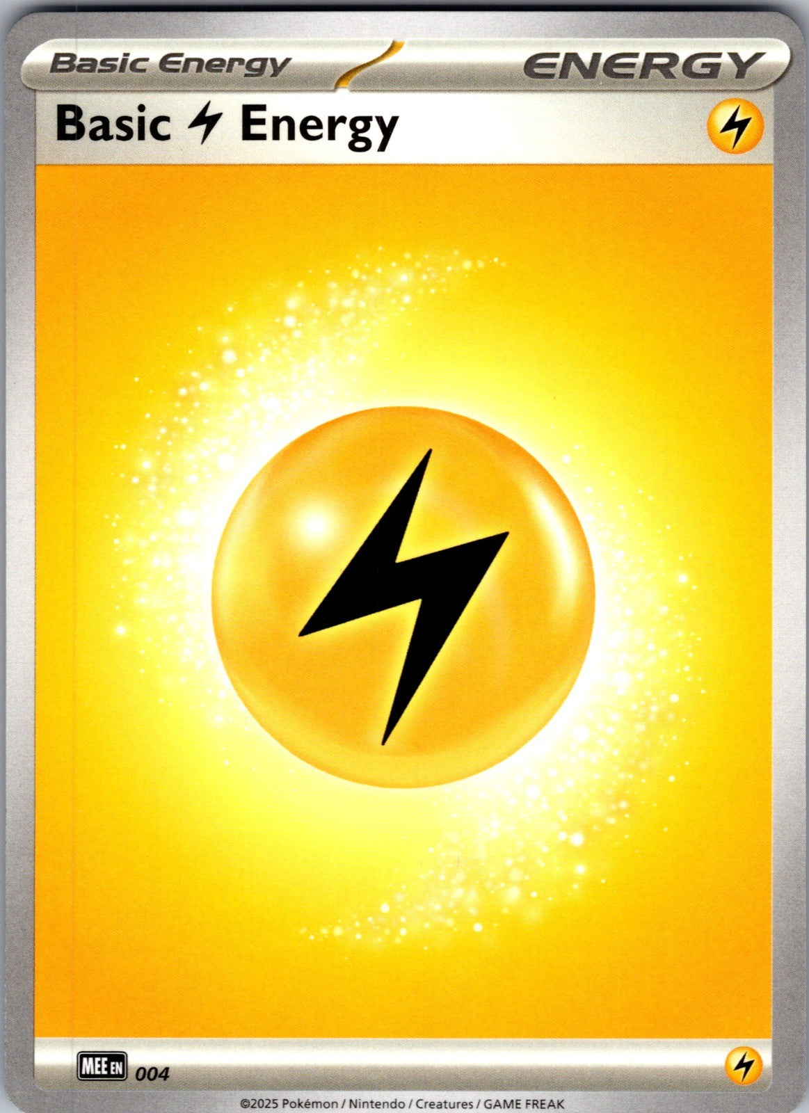 Basic Lightning Energy - 004 Common MEE: Mega Evolution Energies 4 LP