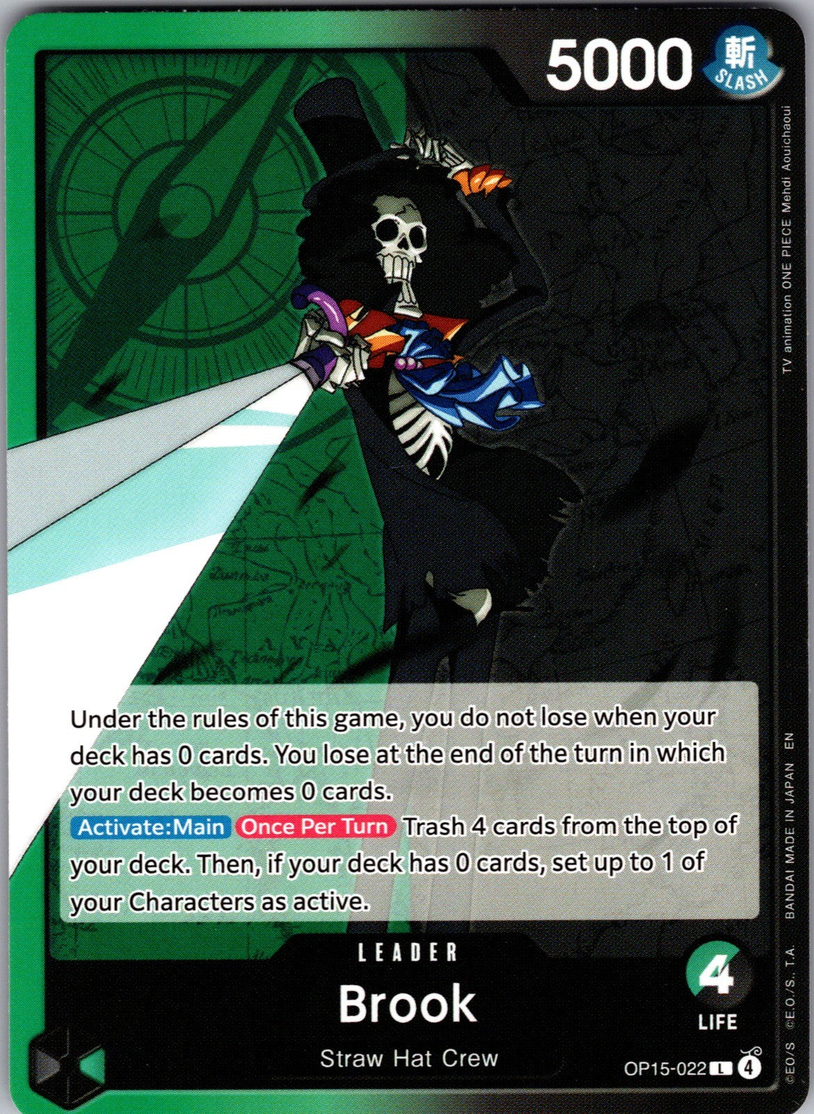 Brook () L Adventure on Kami's Island OP15-022 LP
