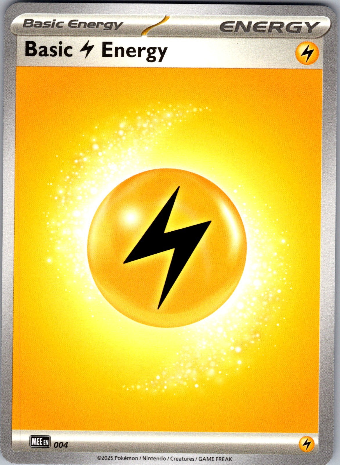 Basic Lightning Energy - 004 Common MEE: Mega Evolution Energies 4 LP