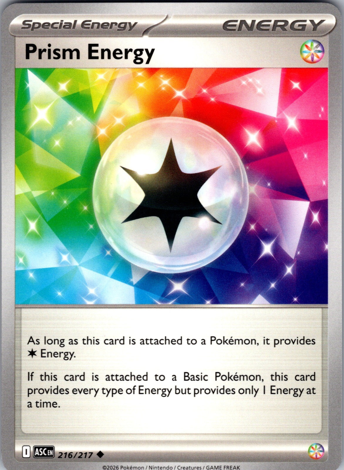 Prism Energy Uncommon ME: Ascended Heroes 216/217 LP