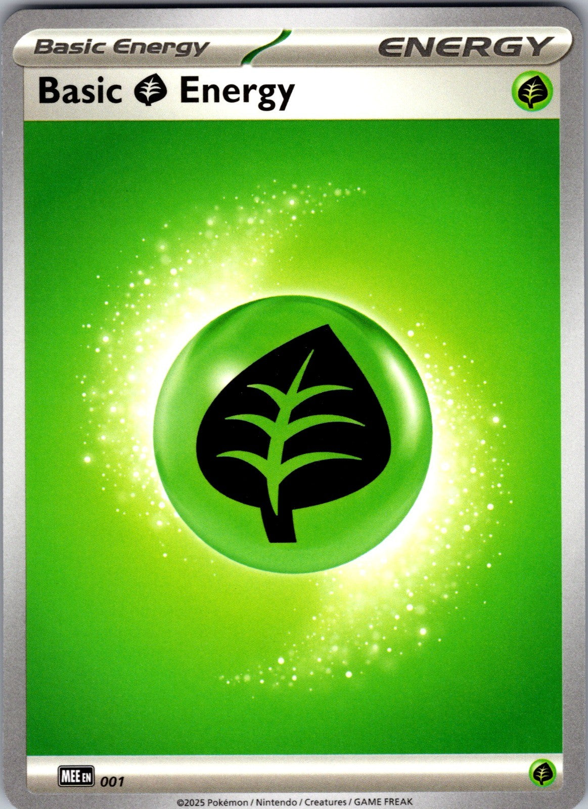 Basic Grass Energy Common MEE: Mega Evolution Energies 1 LP