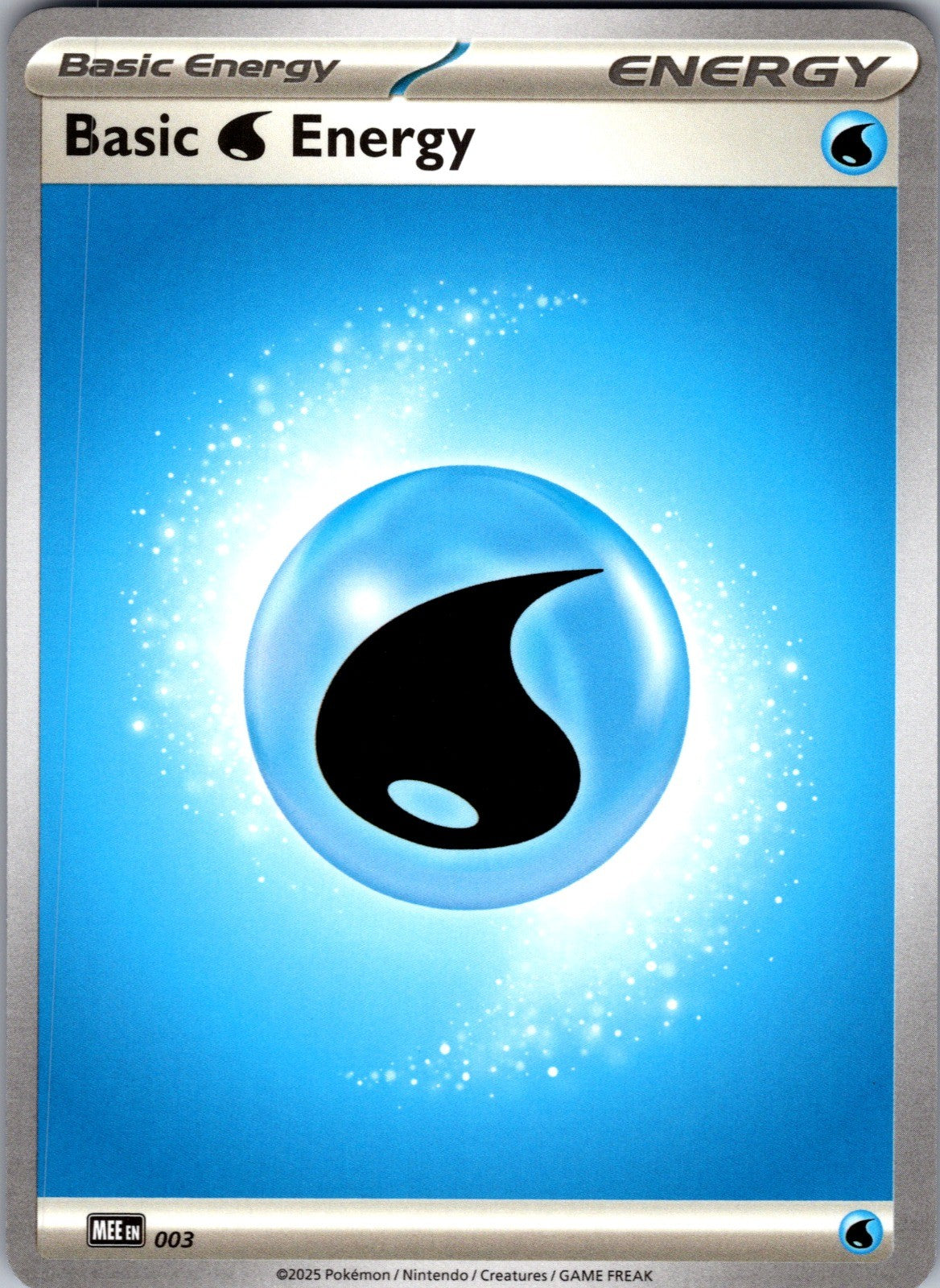 Basic Water Energy - 003 Common MEE: Mega Evolution Energies 3 LP