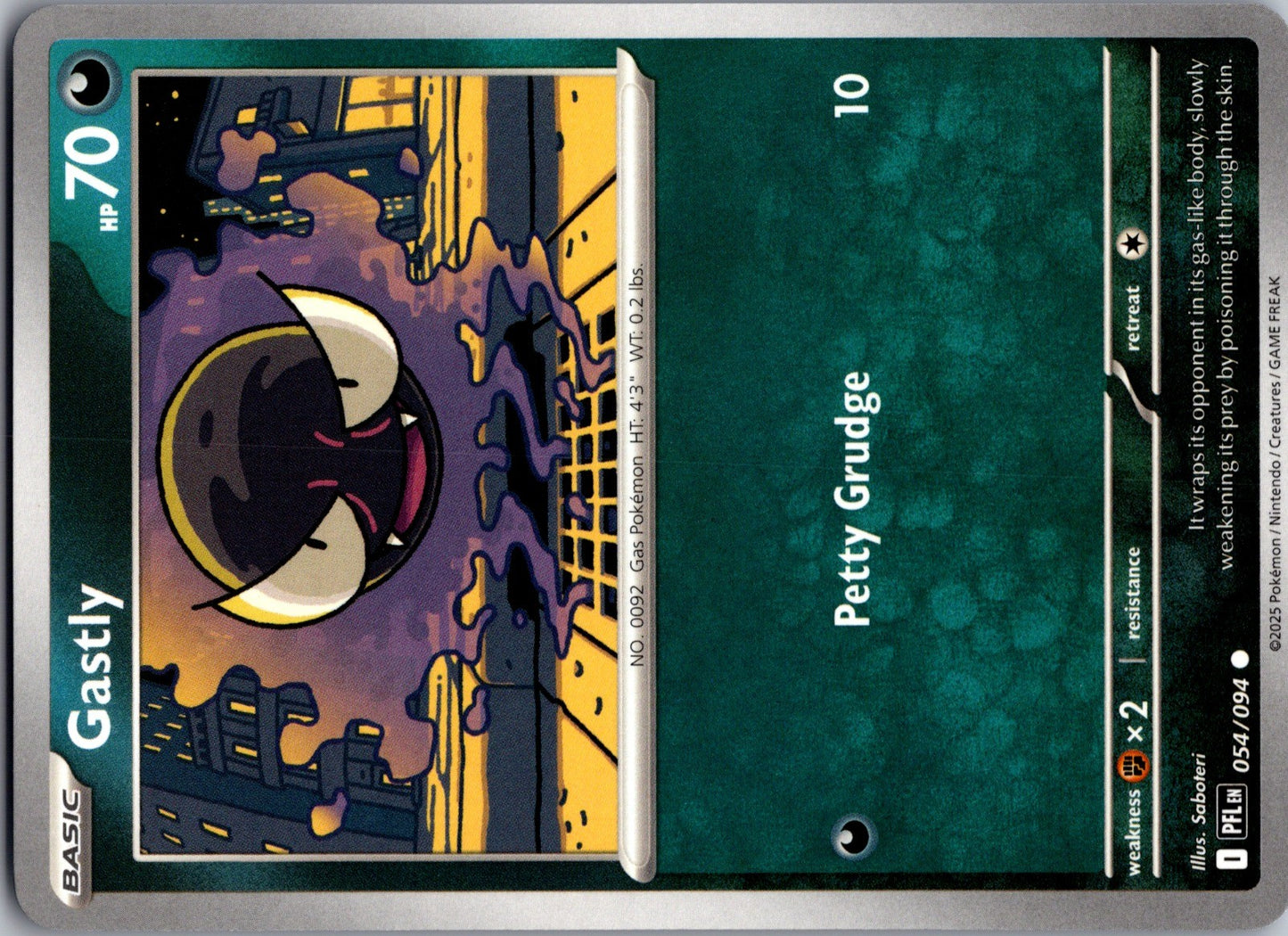 Gastly Common ME: Ascended Heroes 123/217 LP
