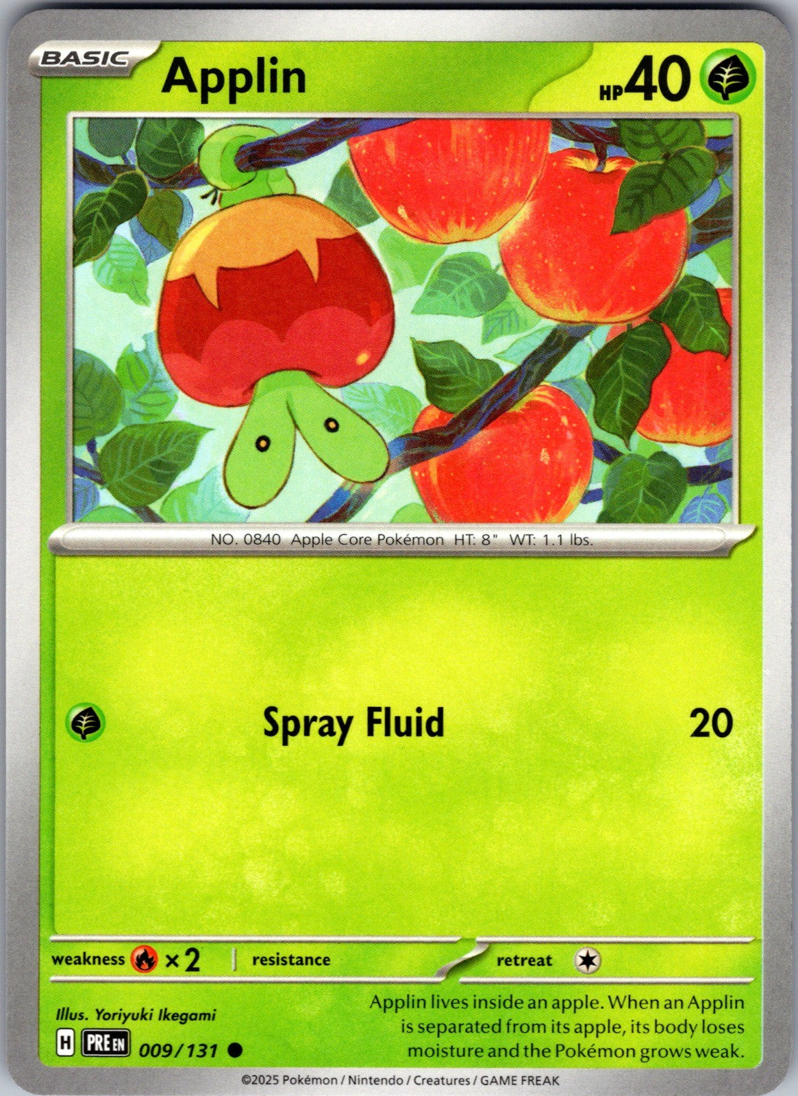 Applin Common SV: Prismatic Evolutions 009/131 LP