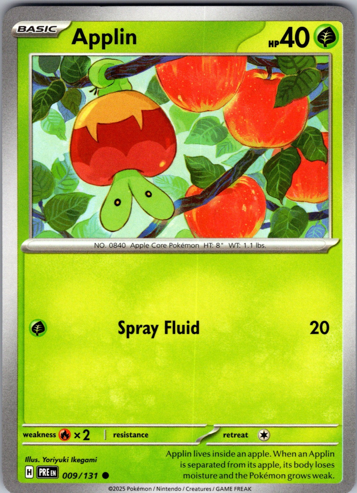Applin Common SV: Prismatic Evolutions 009/131 LP