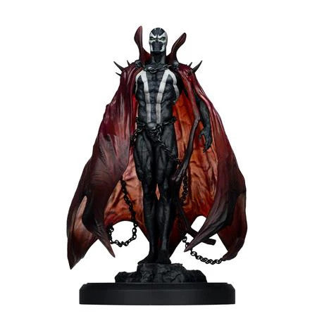 SPAWN: BLACK WHITE & RED ALL OVER - SPAWN BY PUPETEER LEE 1:10 SCALE RESIN