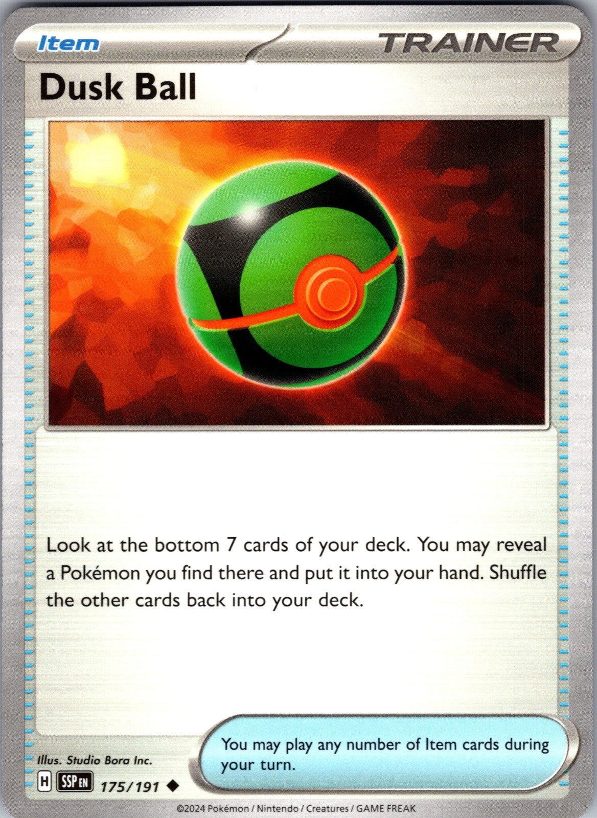 Dusk Ball Uncommon SV08: Surging Sparks 175/191 LP