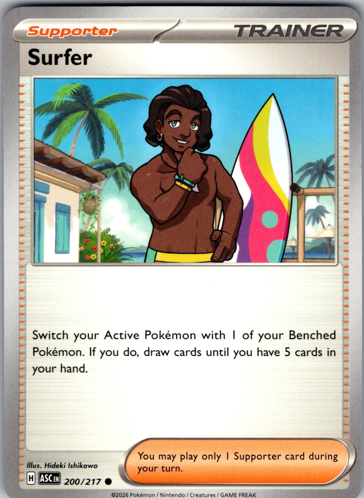 Surfer Common ME: Ascended Heroes 200/217 LP