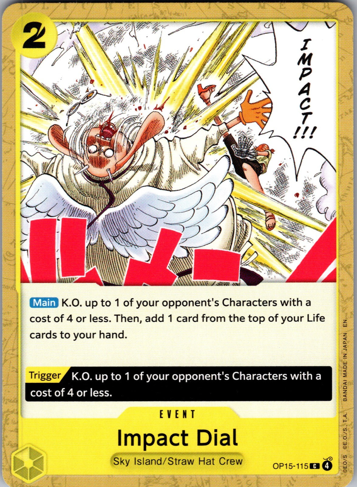 Impact Dial C Adventure on Kami's Island OP15-115 LP