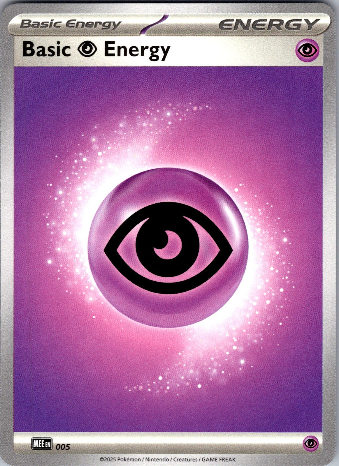 Basic Psychic Energy - 005 Common MEE: Mega Evolution Energies 5 LP