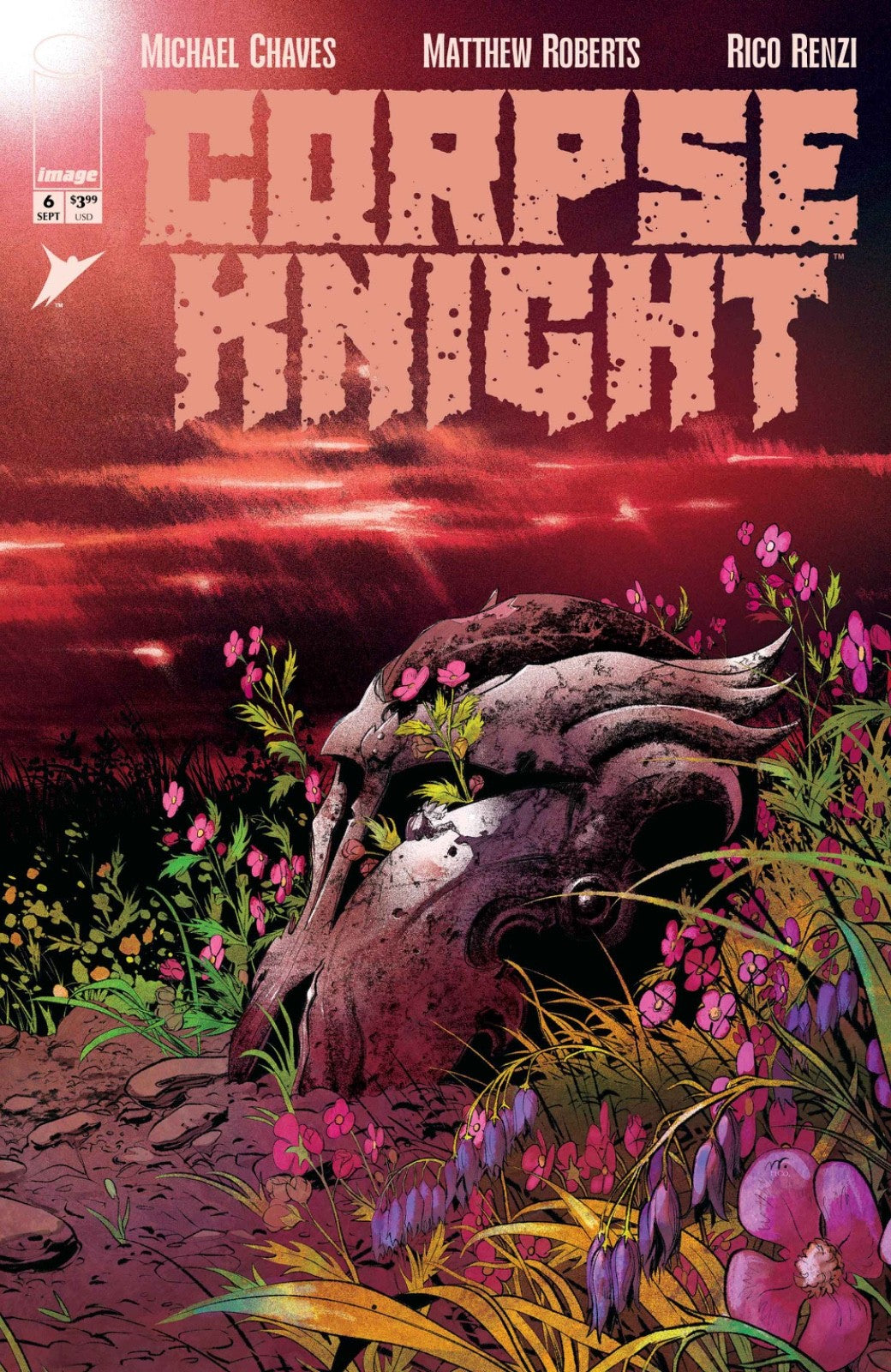 CORPSE KNIGHT #6 (OF 6) CVR A MATTHEW ROBERTS & RICO RENZI (9/23/26)