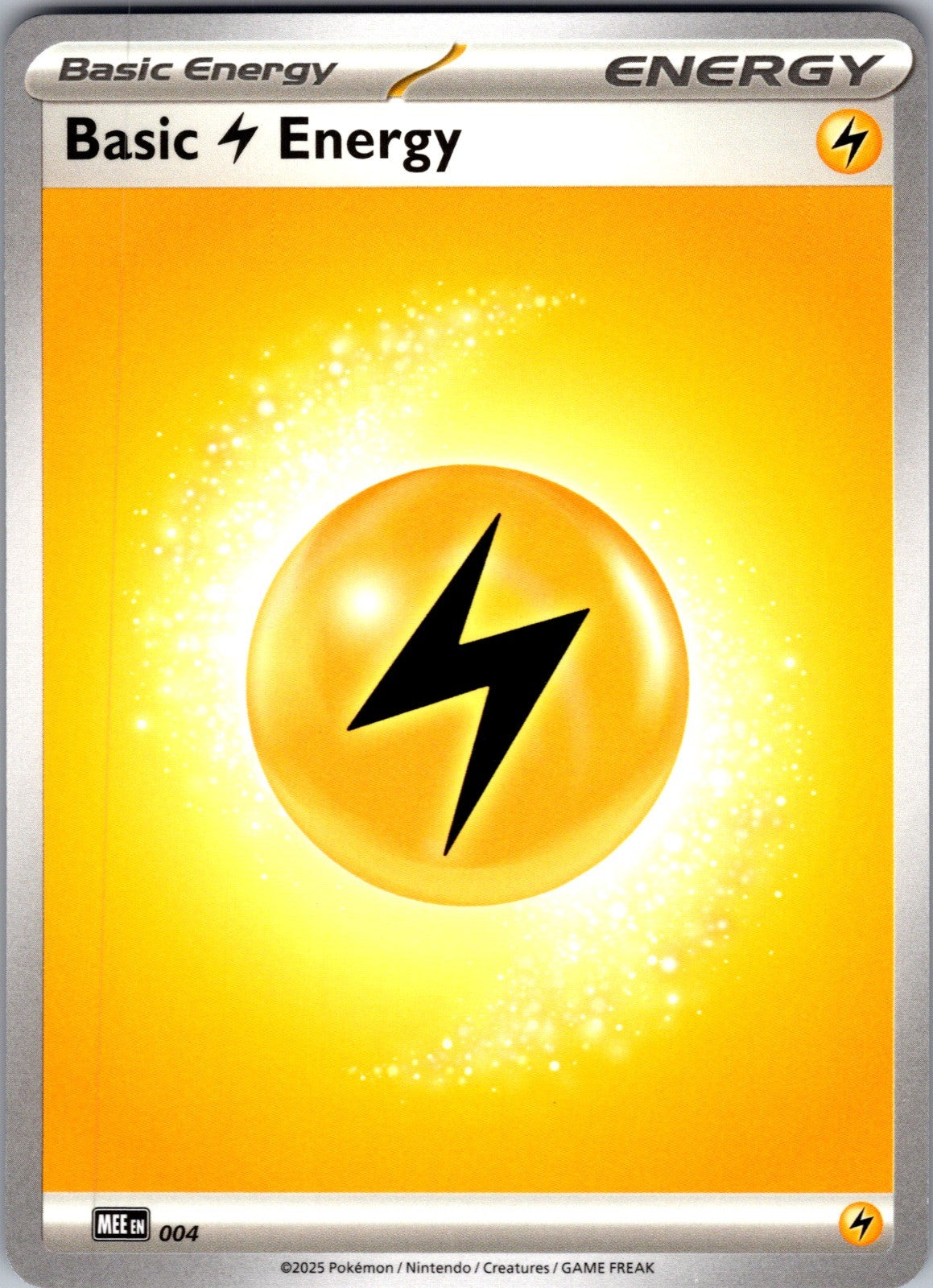 Basic Lightning Energy - 004 Common MEE: Mega Evolution Energies 4 LP