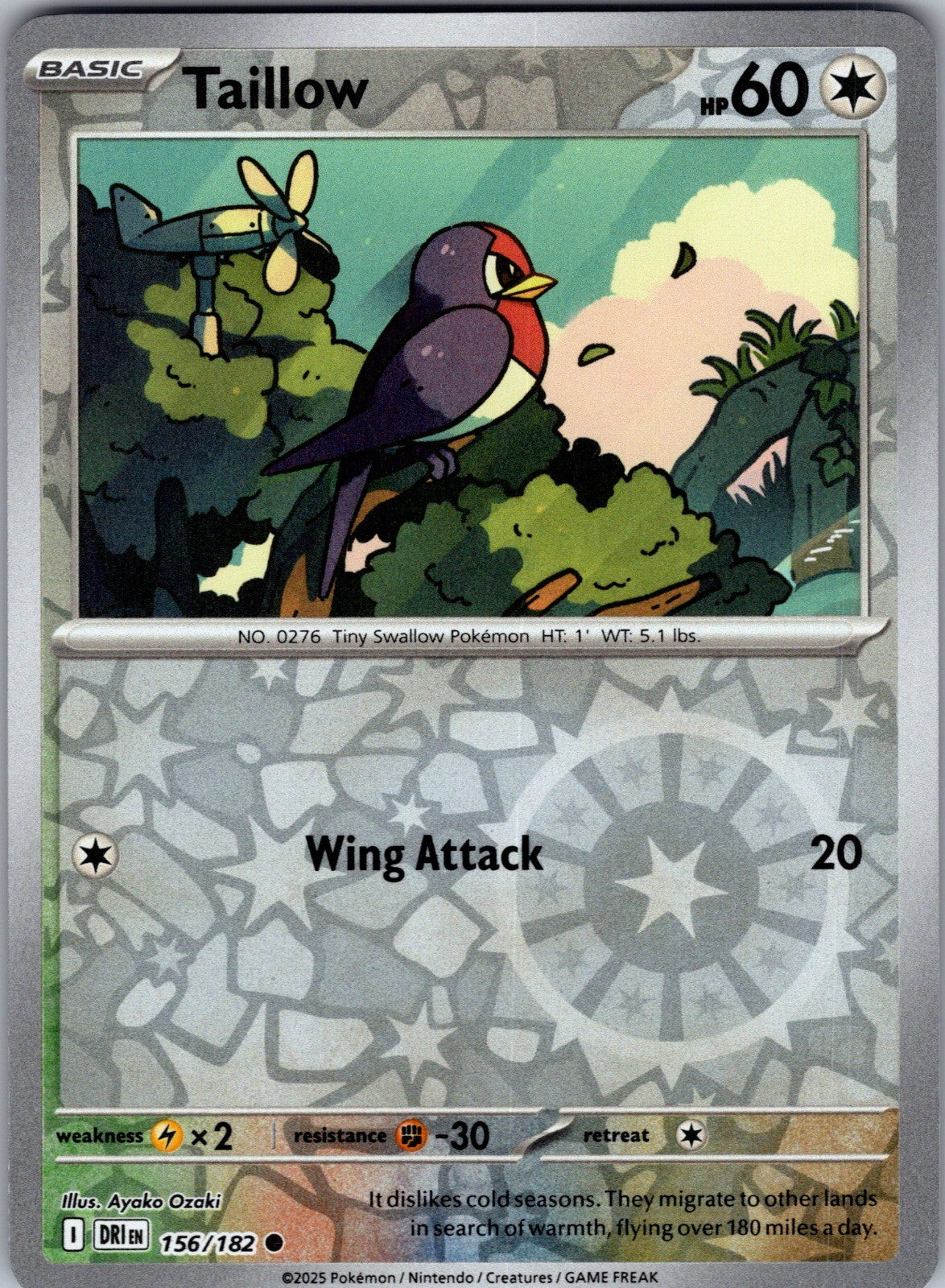 Taillow Common SV10: Destined Rivals 156/182 LP