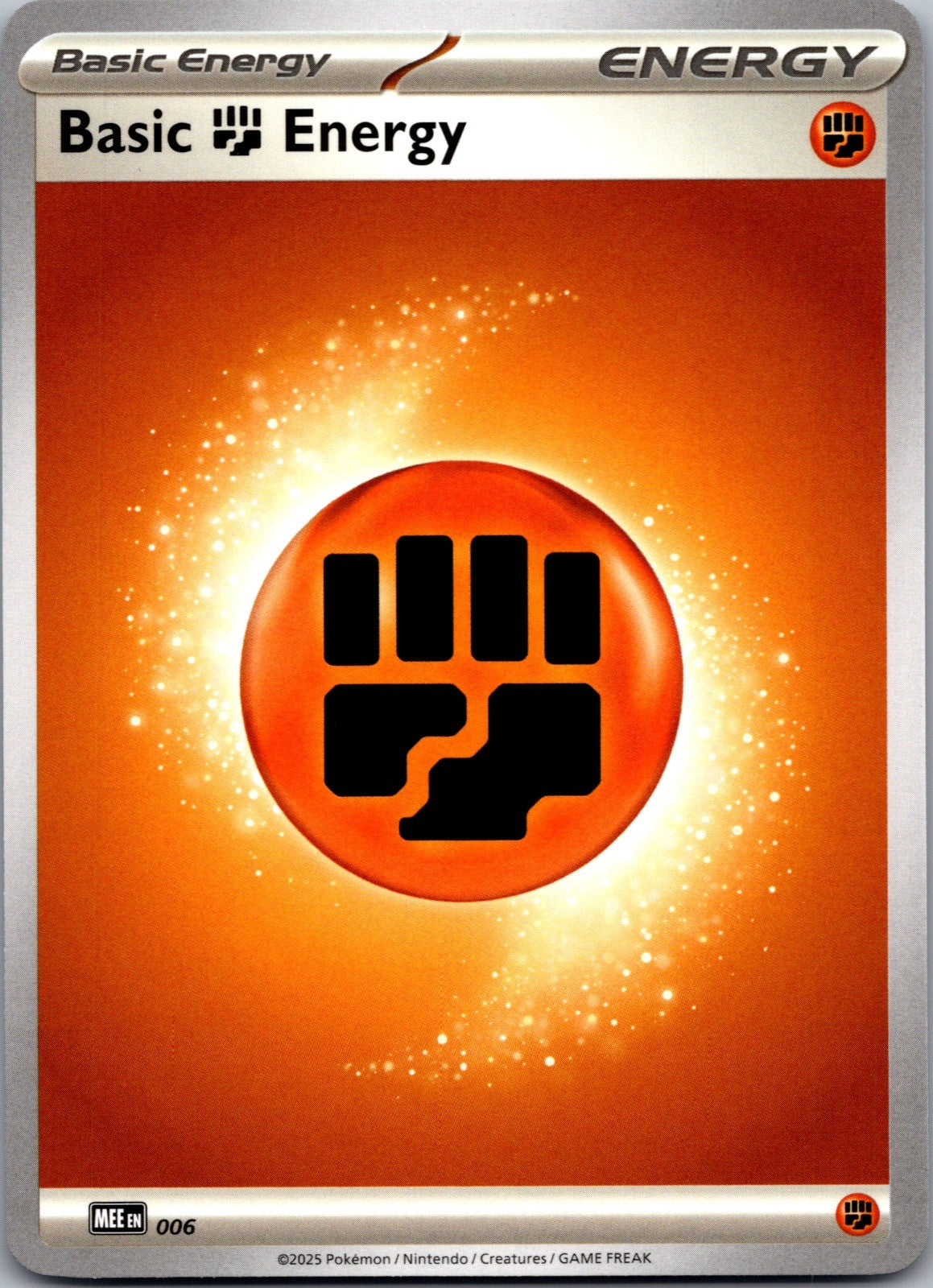 Basic Fighting Energy Common SVE: Scarlet & Violet Energies 006 LP