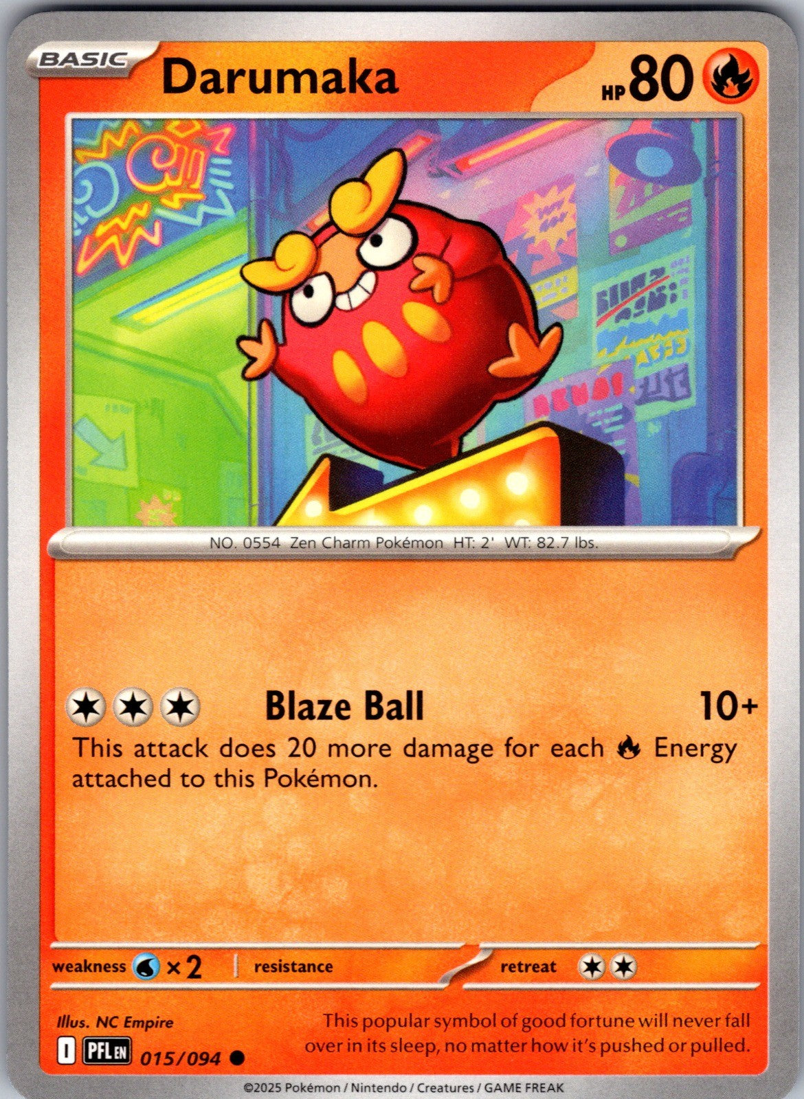 Darumaka Common ME02: Phantasmal Flames 015/094 LP