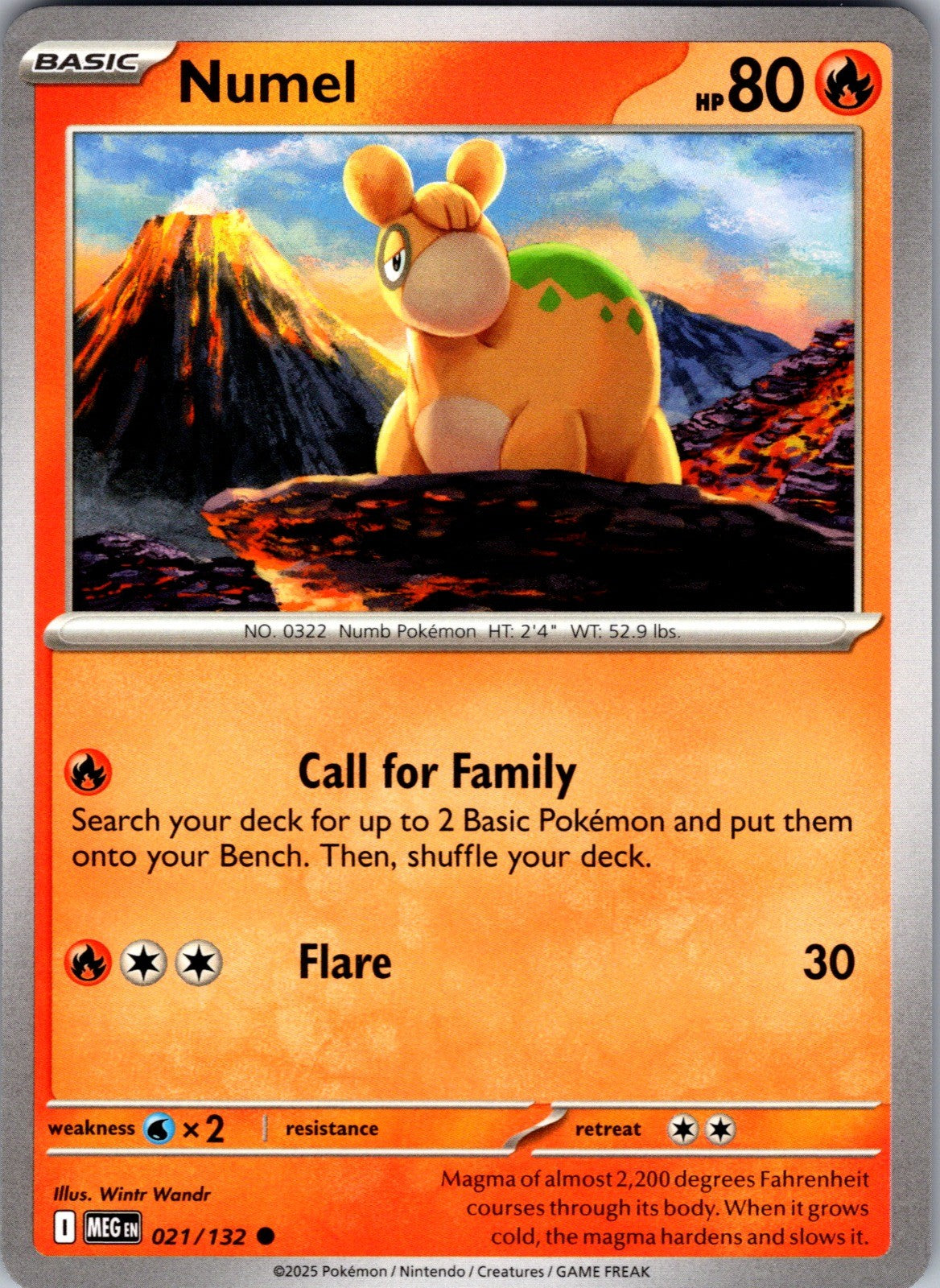 Numel Common ME01: Mega Evolution 021/132 LP