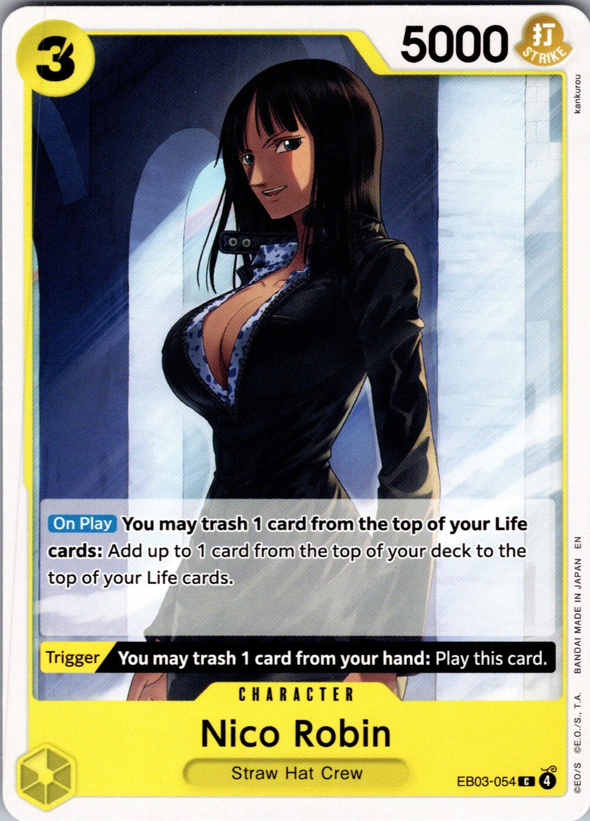 Nico Robin (054) C Extra Booster: One Piece Heroines Edition EB03-054 LP