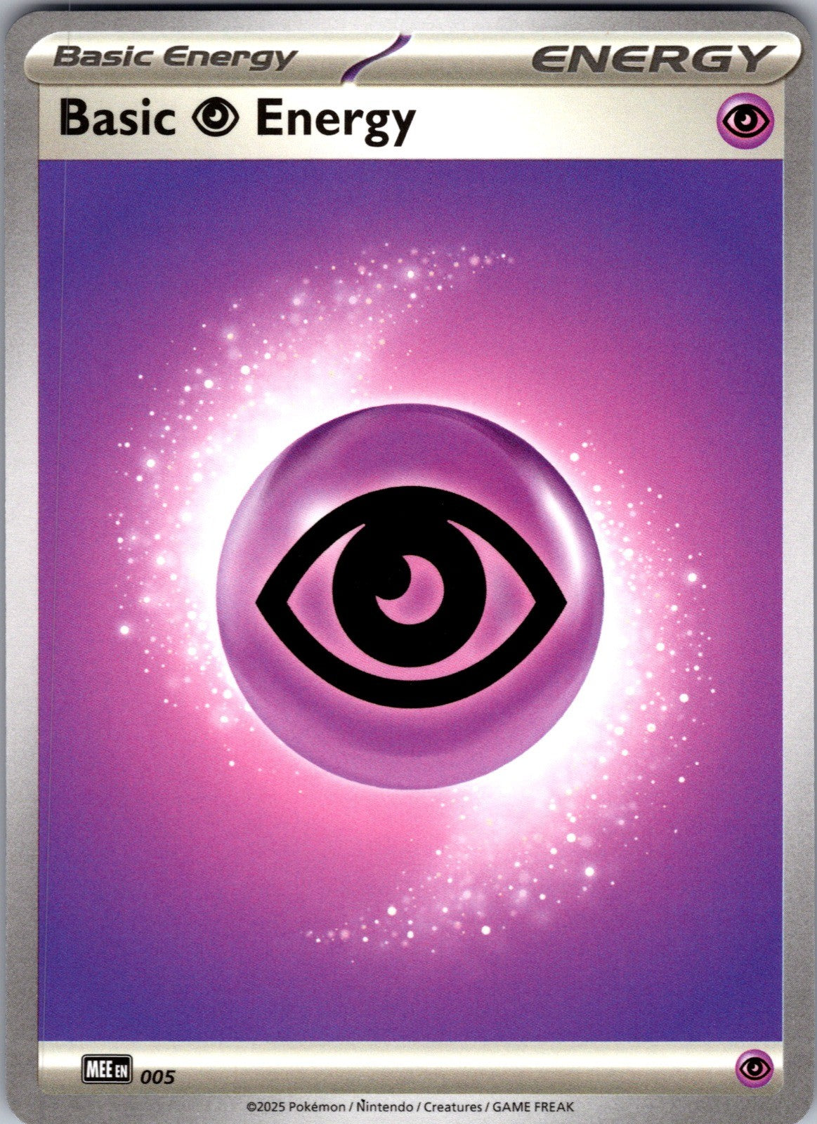 Basic Psychic Energy - 005 Common MEE: Mega Evolution Energies 5 LP