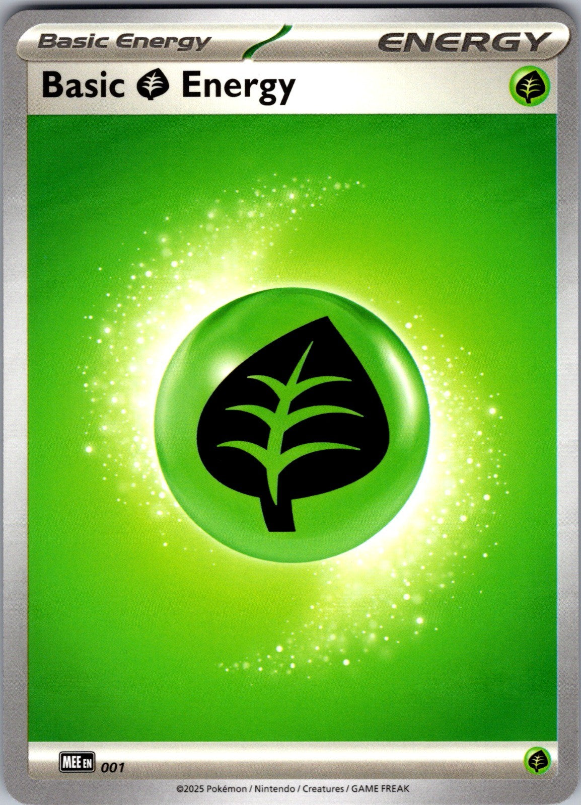 Basic Grass Energy - 001 Common MEE: Mega Evolution Energies 1 LP