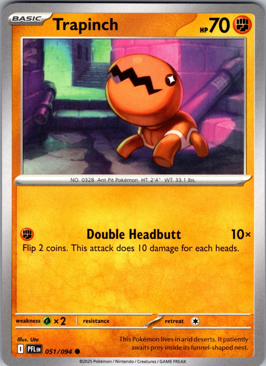 Trapinch Common ME02: Phantasmal Flames 051/094 LP