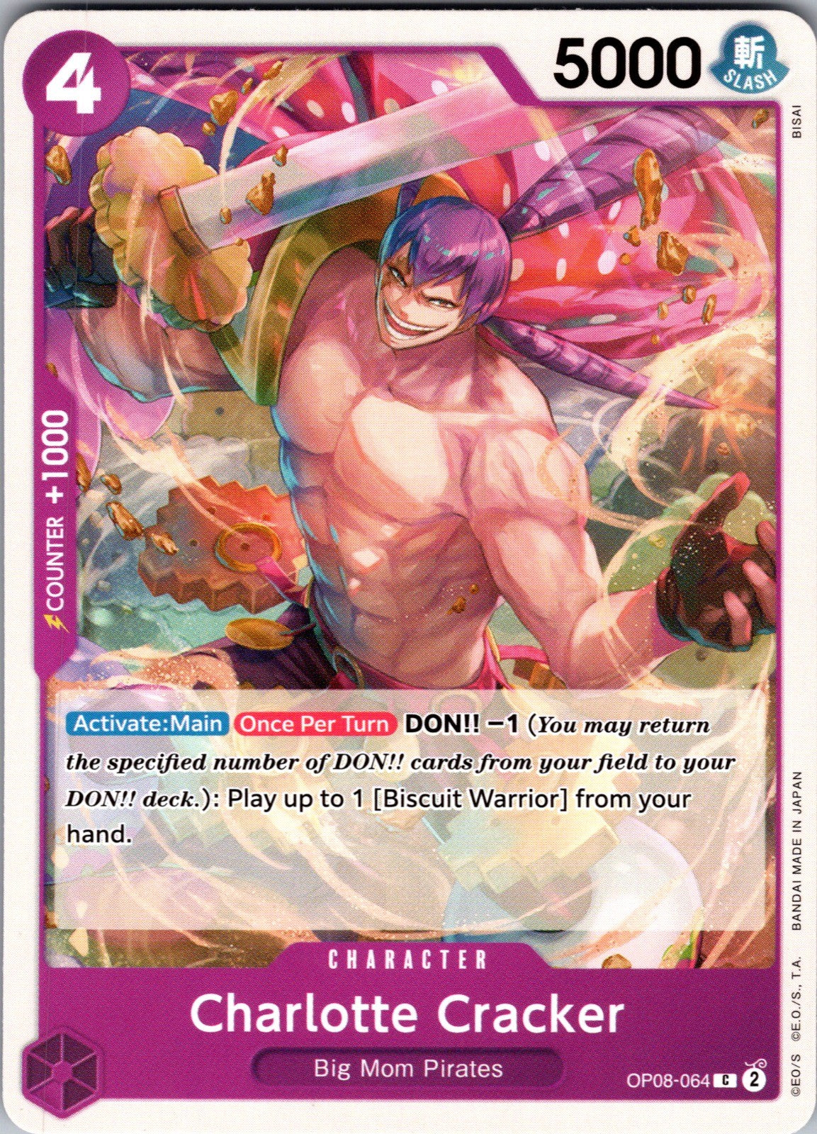 Charlotte Cracker C Two Legends OP08-064 LP