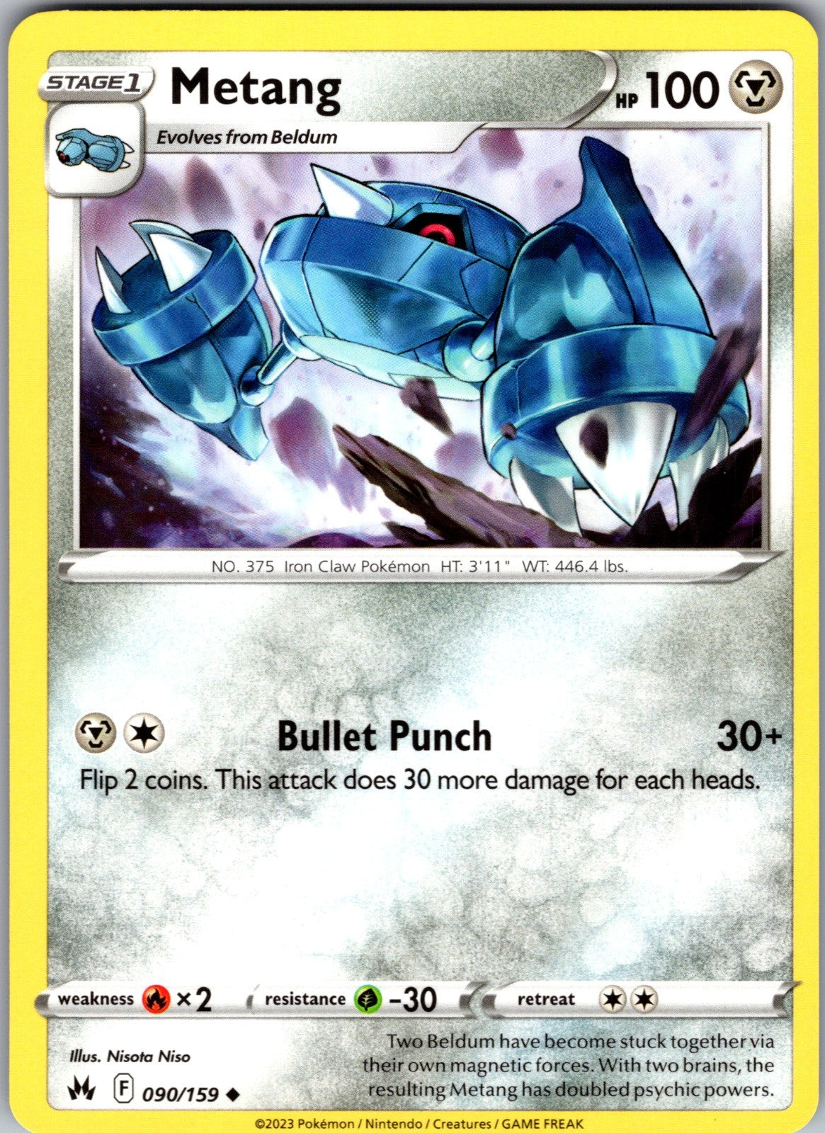 Metang Uncommon Crown Zenith 090/159 LP