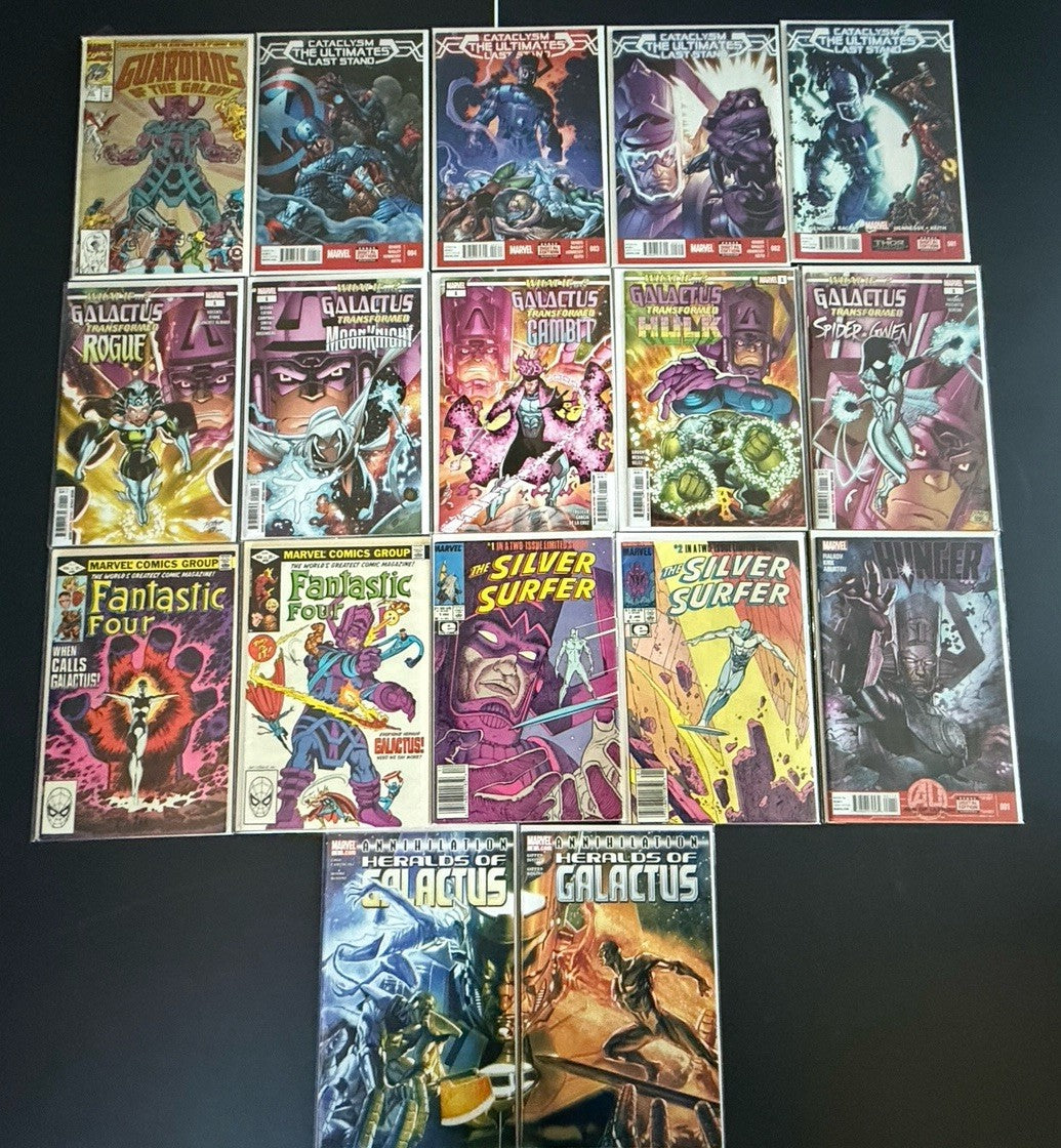 When GALACTUS Calls Bundle. Heralds, Last Stand, Silver Surfer, Cataclysm.