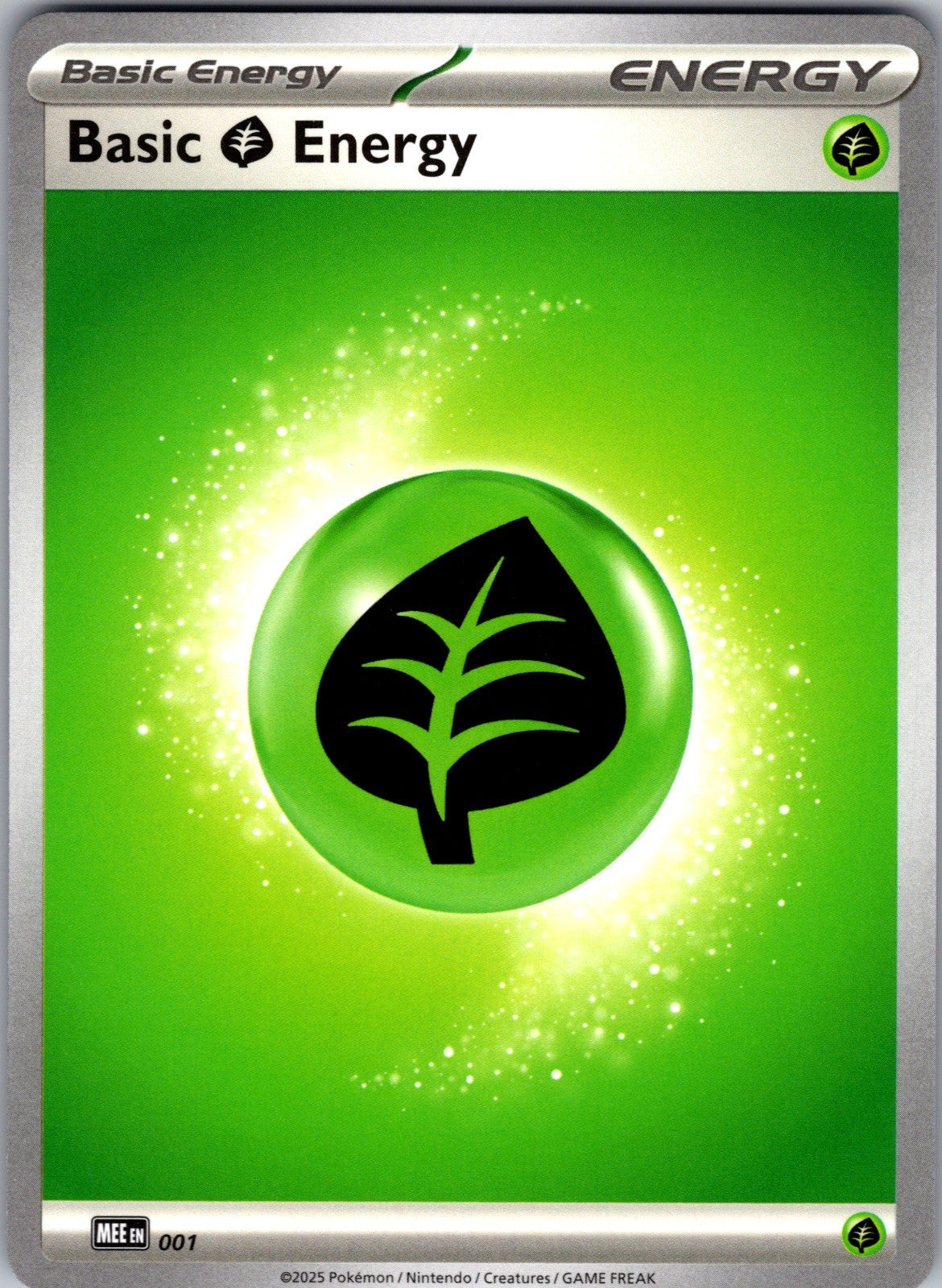 Basic Grass Energy Common MEE: Mega Evolution Energies 1 LP