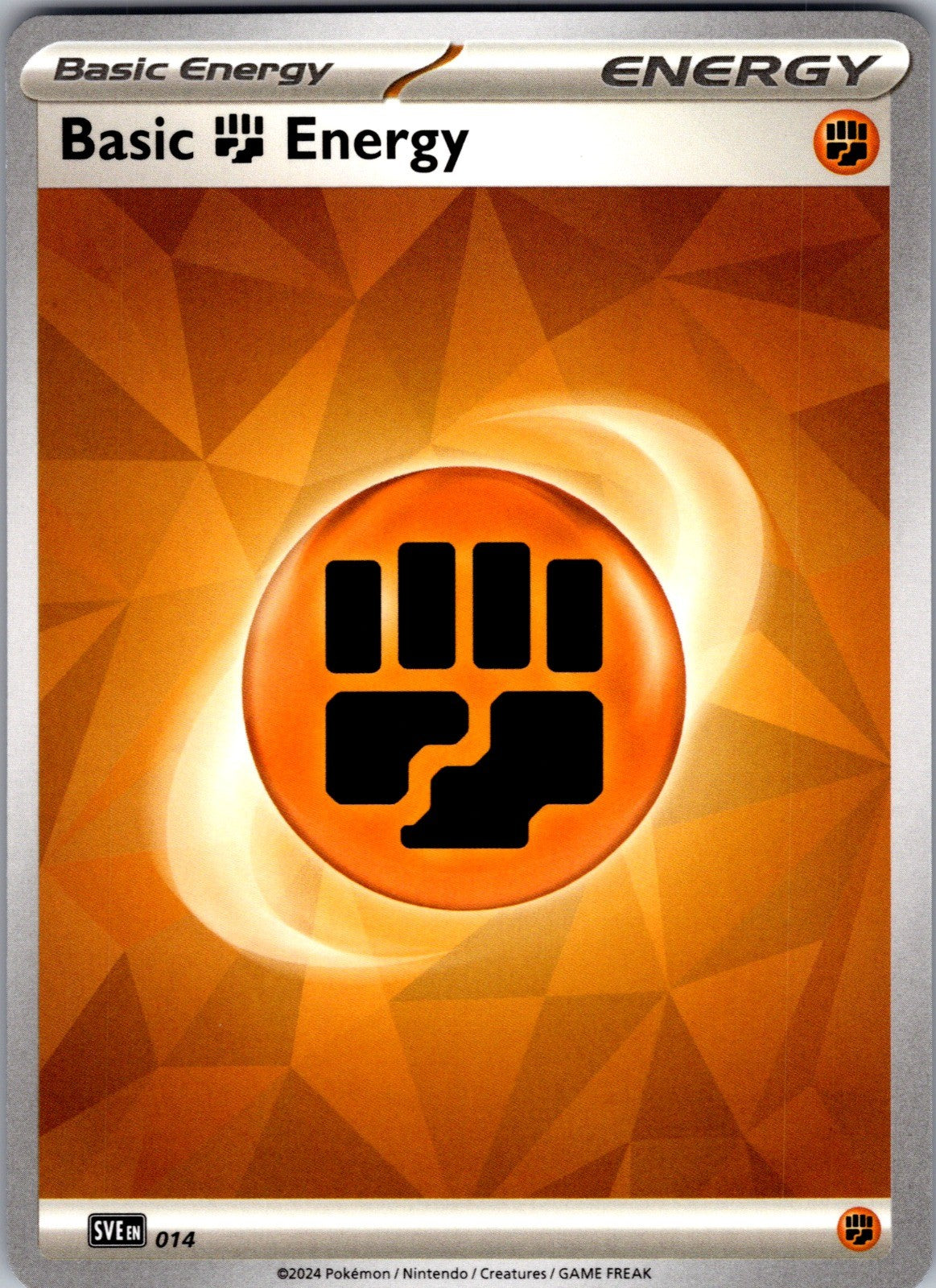 Basic Fighting Energy Common Prize Pack Series Cards 014 LP