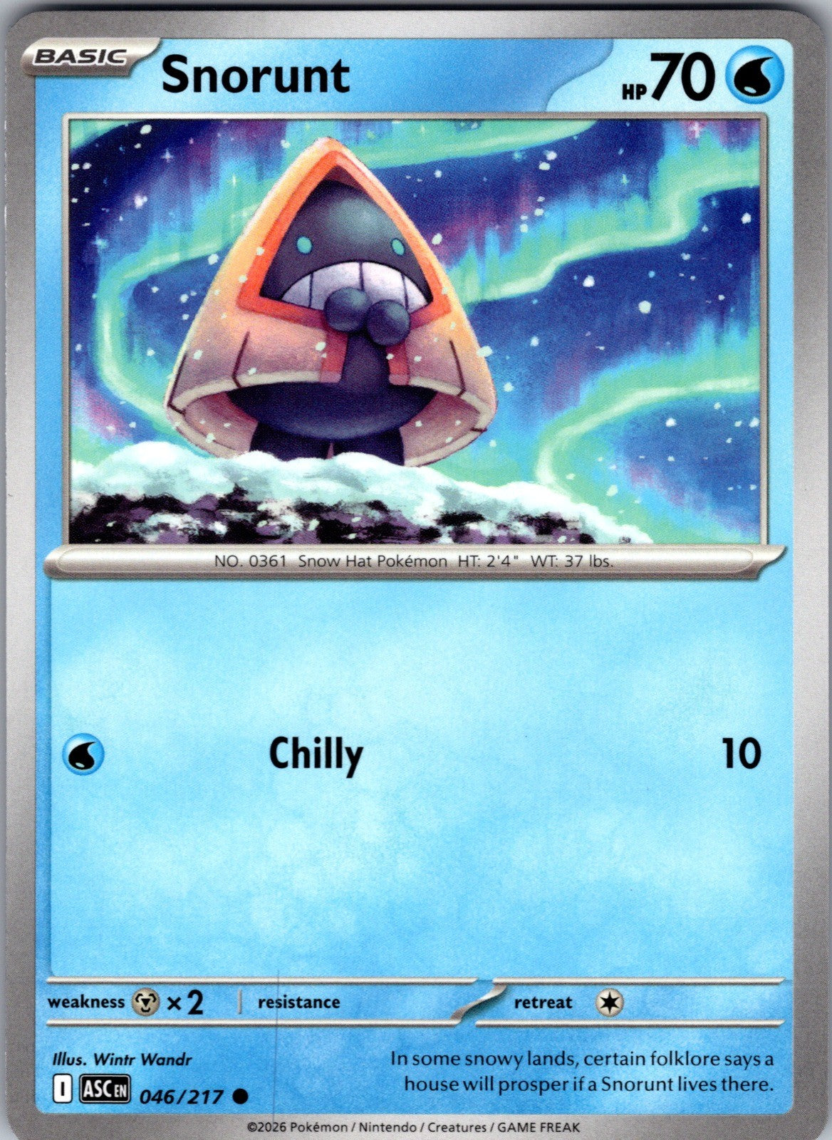 Snorunt Common ME: Ascended Heroes 046/217 LP