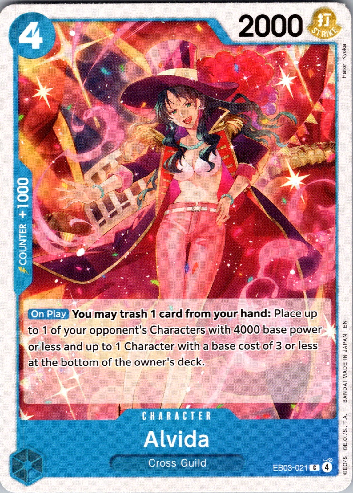 Alvida C Extra Booster: One Piece Heroines Edition EB03-021 LP
