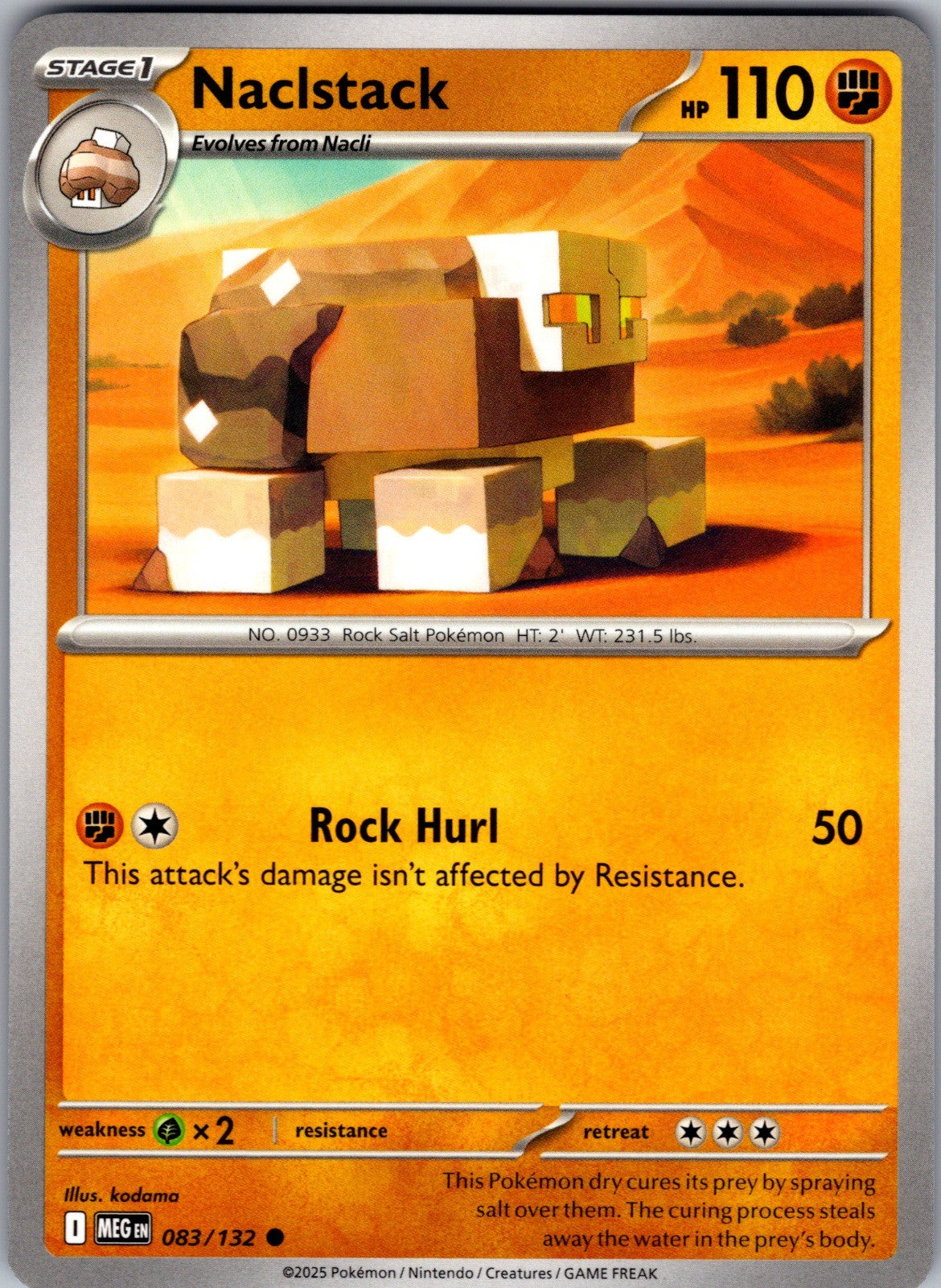 Naclstack Common ME01: Mega Evolution 083/132 LP