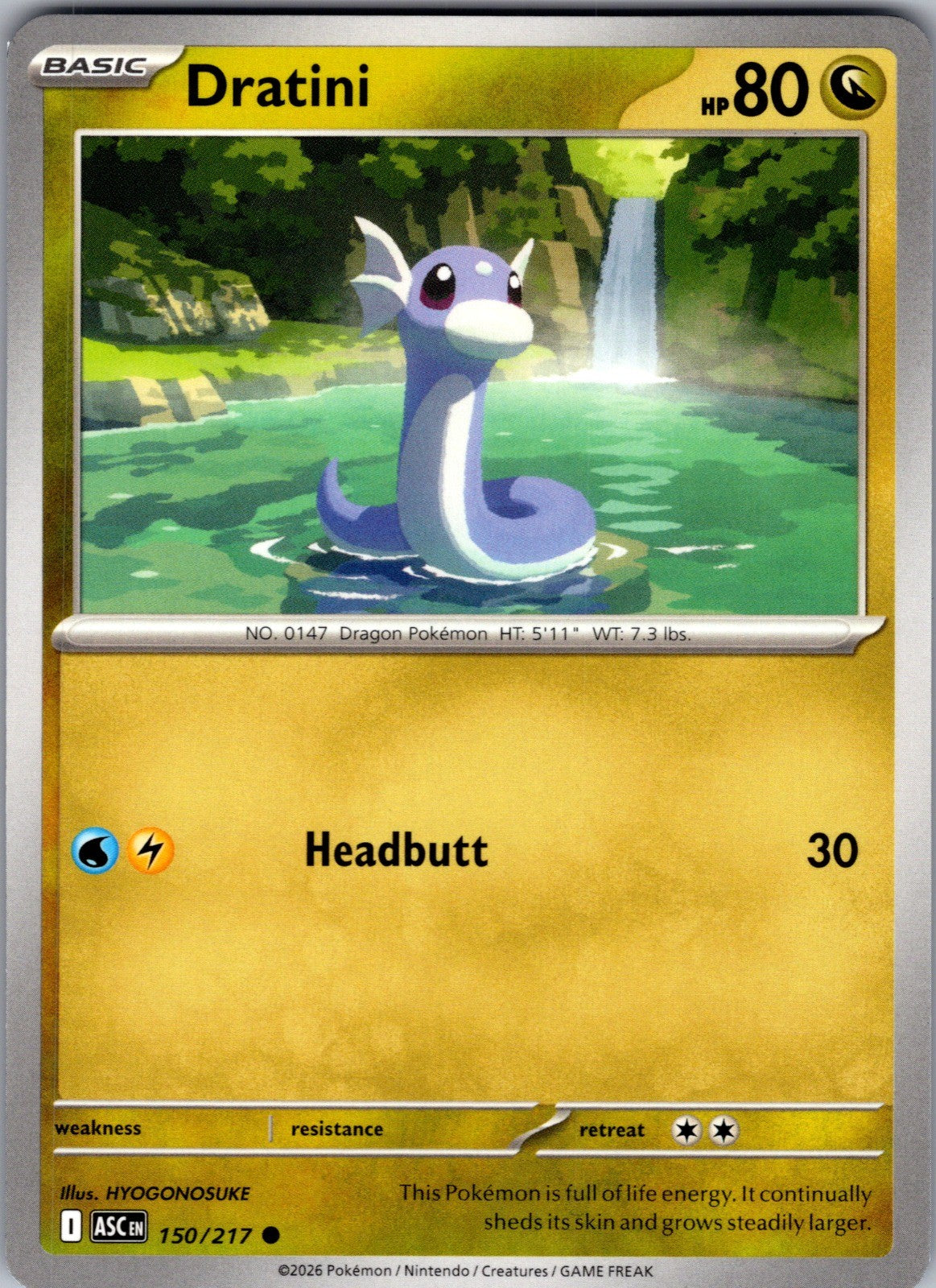 Dratini Common ME: Ascended Heroes 150/217 LP