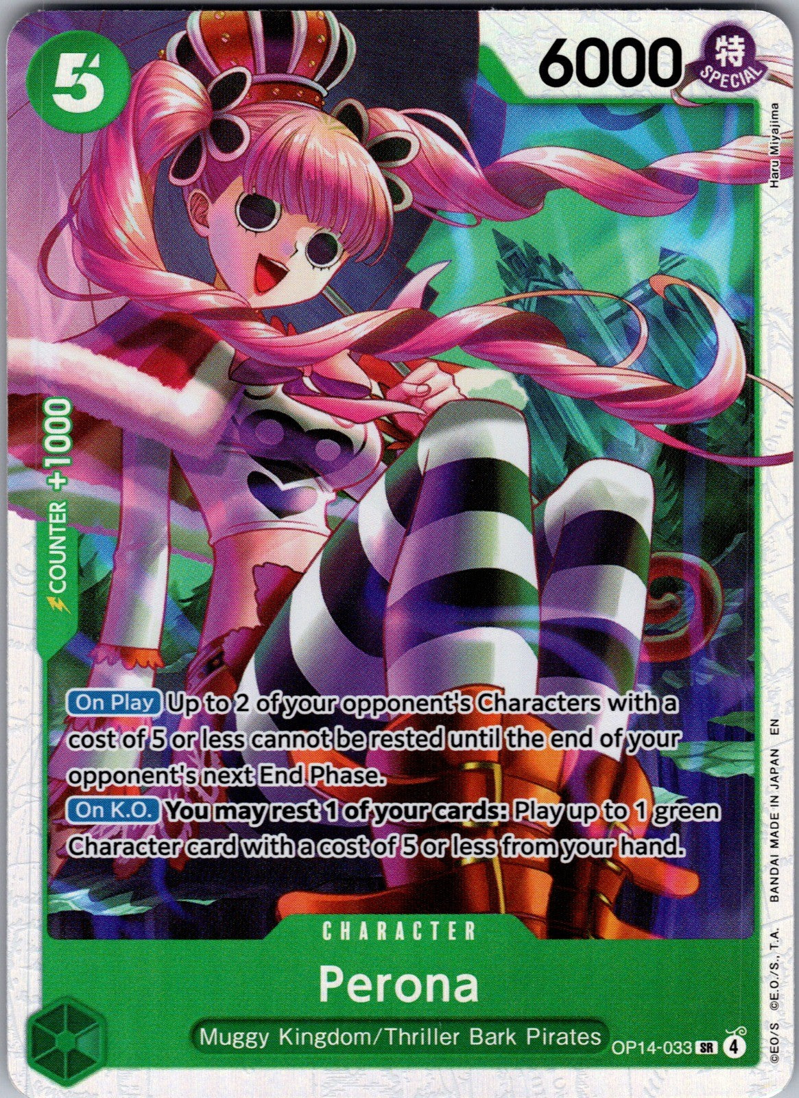 Perona - Foil SR The Azure Sea's Seven OP14-033 LP