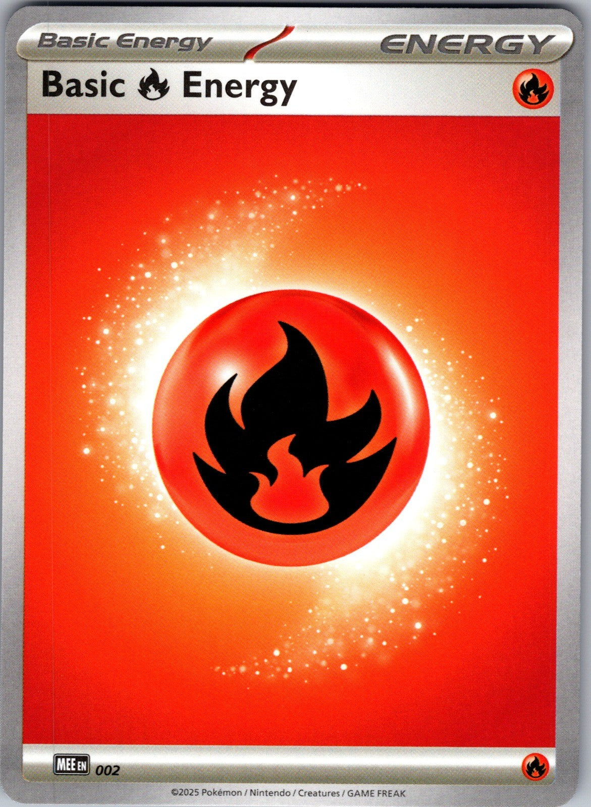 Basic Fire Energy - 002 Common MEE: Mega Evolution Energies 2 LP