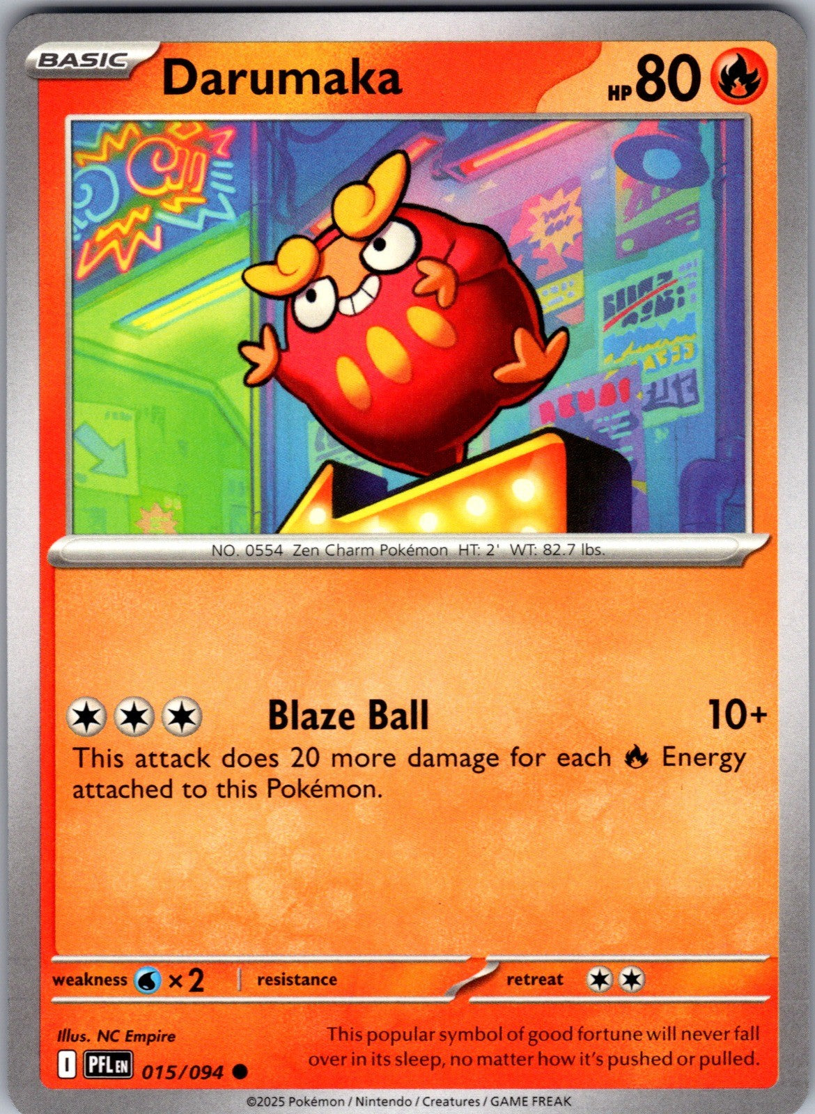 Darumaka Common ME02: Phantasmal Flames 015/094 LP