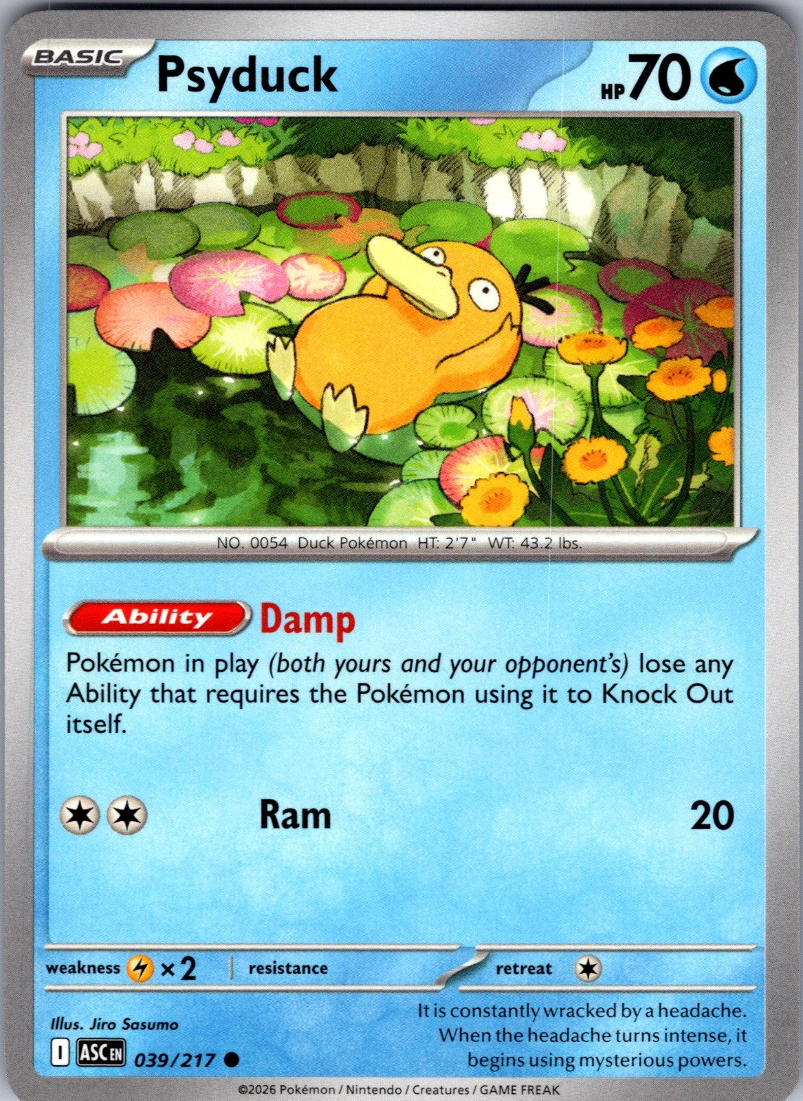 Psyduck Common ME: Ascended Heroes 039/217 LP