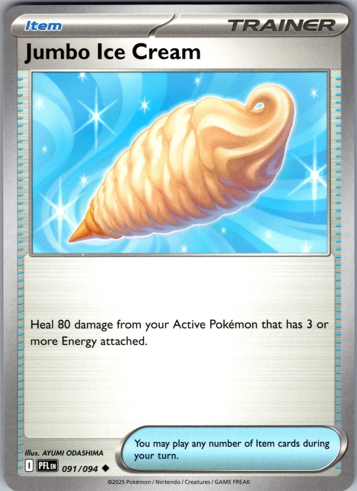 Jumbo Ice Cream Uncommon ME02: Phantasmal Flames 091/094 LP