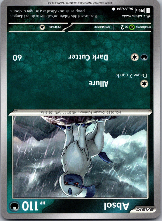 Tranquill (Poke Ball Pattern) Holo Common SV: Black Bolt 072/086 LP